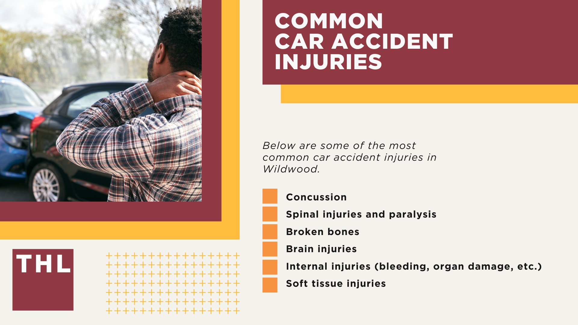 Wildwood Car Accident Lawyer; Your Guide to Wildwood Car Accident Compensation; Wildwood Car Accident Statistics; Common Car Accident Injuries
