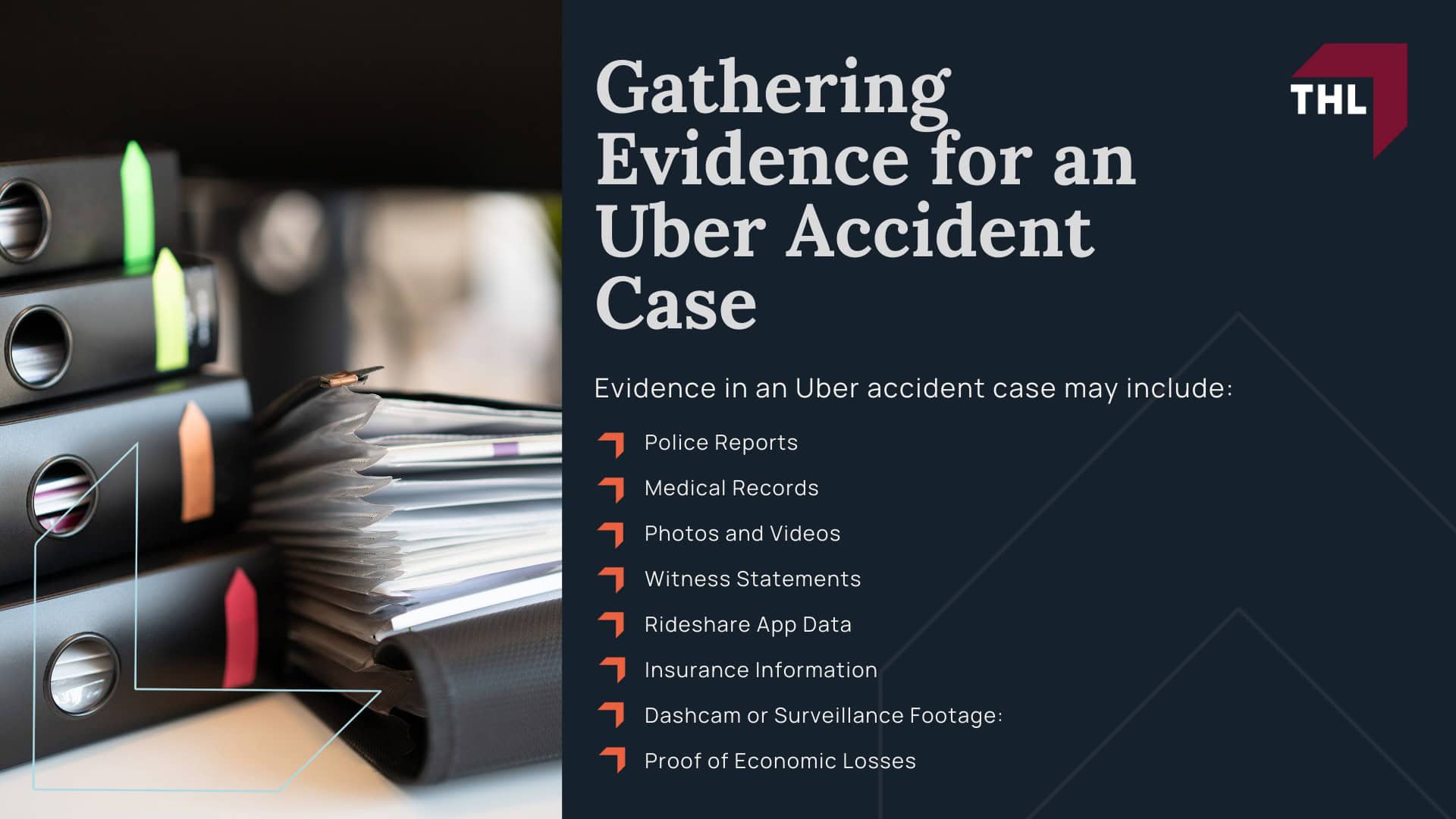 Gathering Evidence for an Uber Accident Case