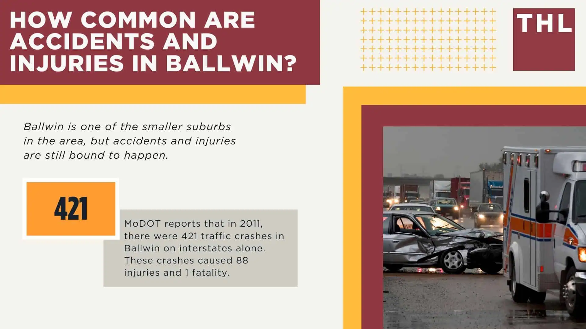 The #1 Ballwin Personal Injury Lawyer; About Ballwin, Missouri; What Keeps The Town Running So Well; How Common are Personal Injuries in Ballwin