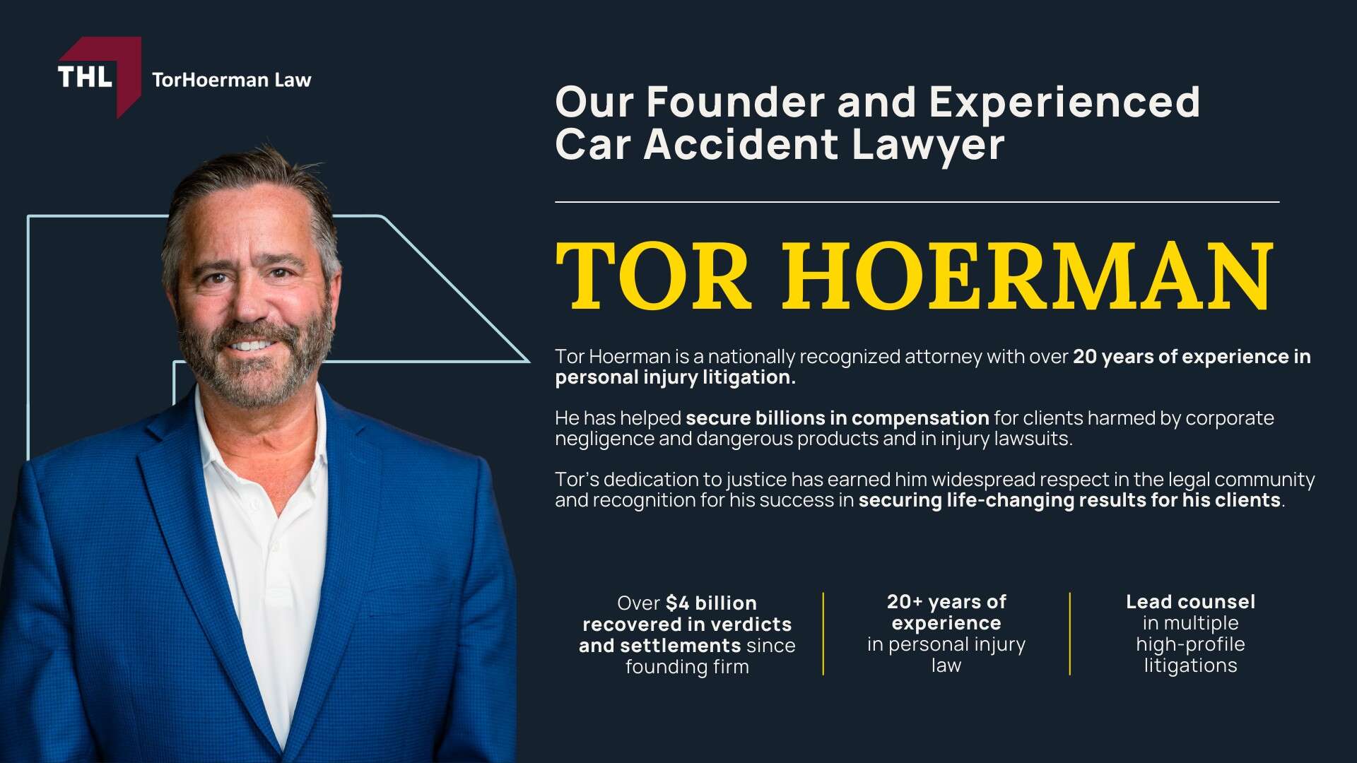 Our Founder and Experienced St. Louis Car Accident Lawyer_ Tor Hoerman