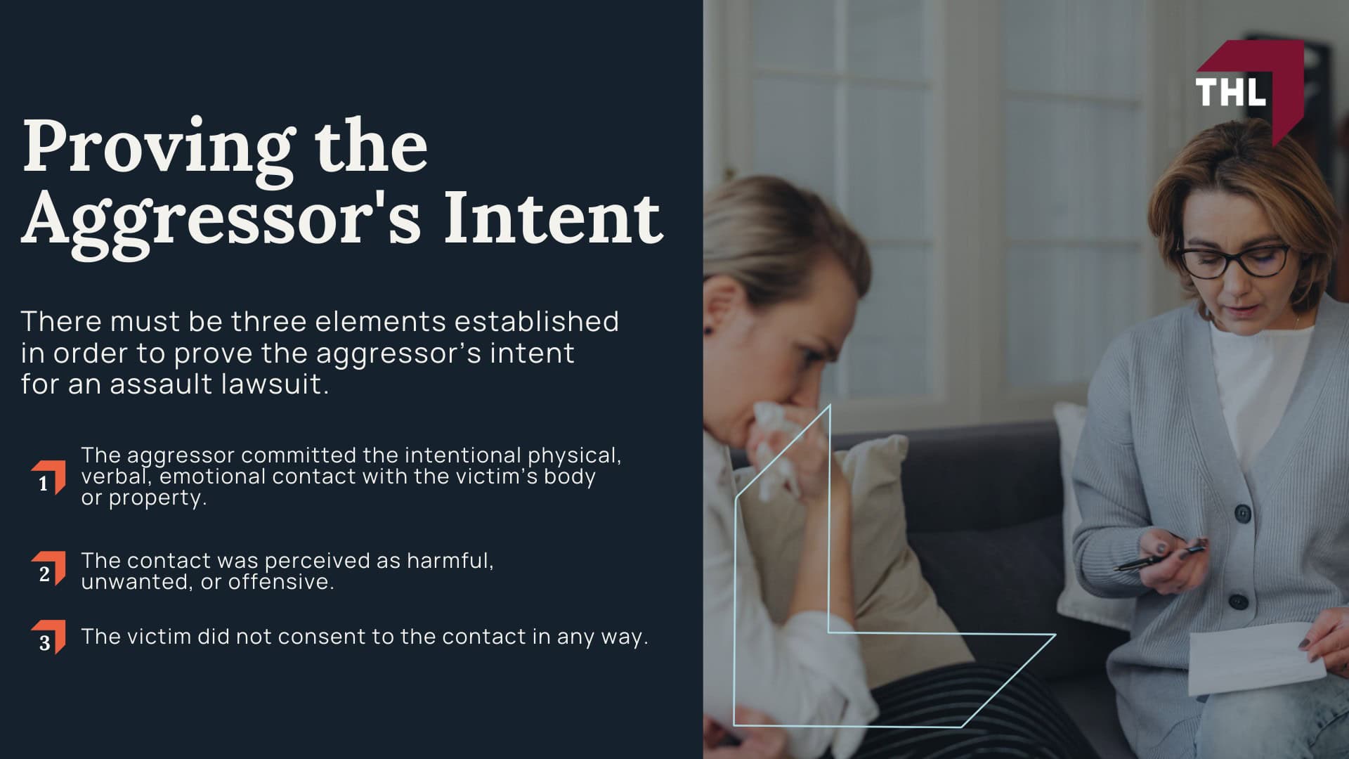 Proving the Aggressor's Intent