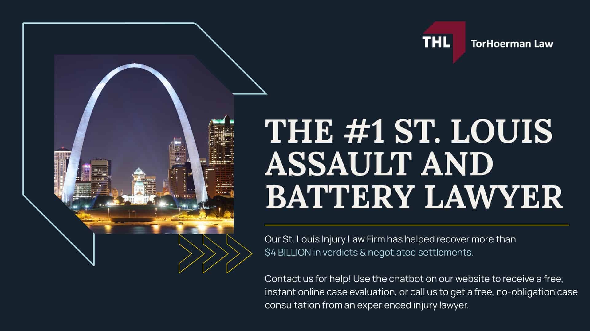 St. Louis Assault and Battery Lawyer; St. Louis Assault & Battery; What Do I Do if I Was the Victim of Assault or Battery; Criminal Charges vs. Civil Assault Lawsuits; Proving the Aggressor's Intent; St. Louis Sexual Assault Resources; TorHoerman Law_ St. Louis Assault & Battery Lawyer