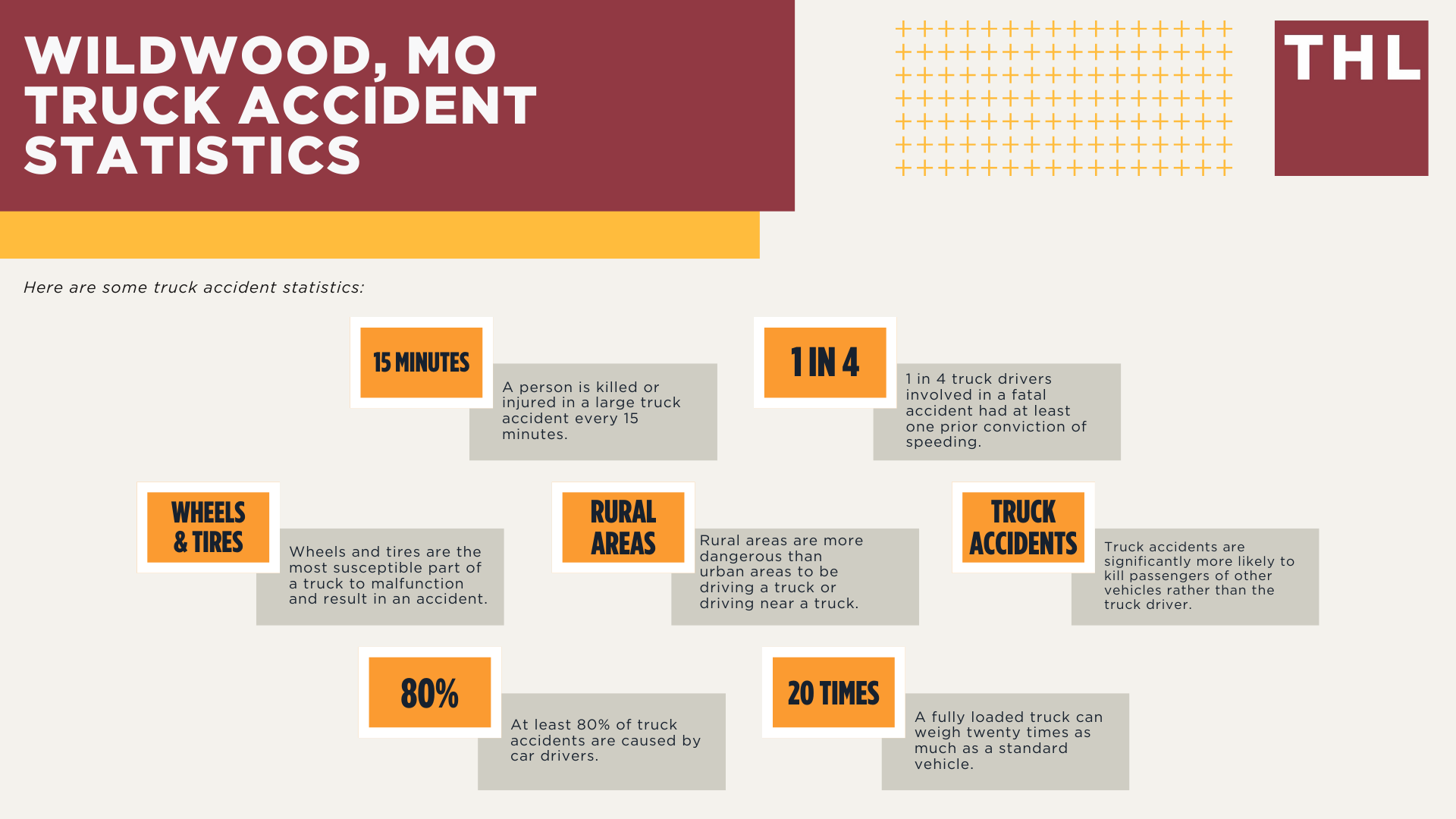 Wildwood Truck Accident Lawyer; Truck Accidents in Wildwood, MO; Truck Accidents in Wildwood, MO; Wildwood Truck Accident Statistics