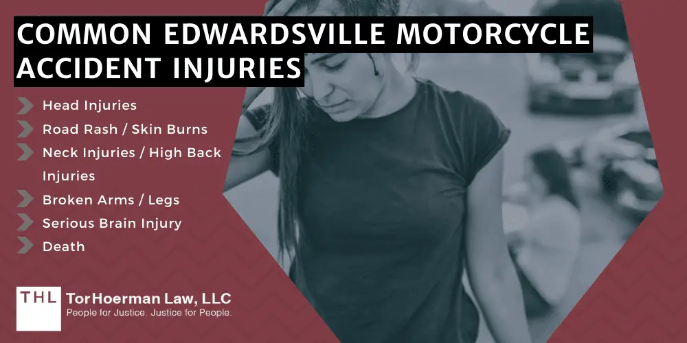 Common Edwardsville Motorcycle Accident Injuries