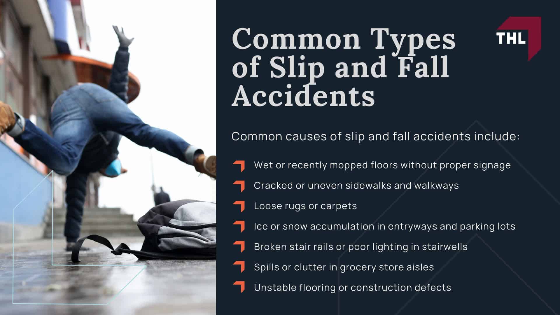 Common Types of Slip and Fall Accidents