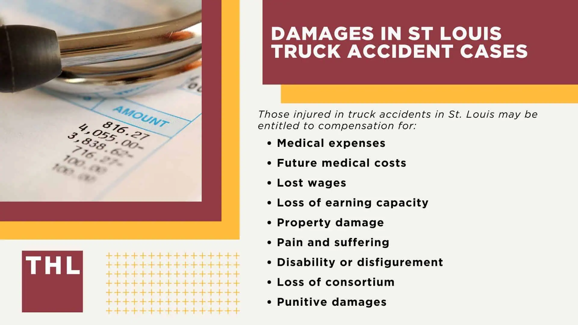 Damages in St Louis Truck Accident Cases; St Louis Truck Accident Lawsuit Damages