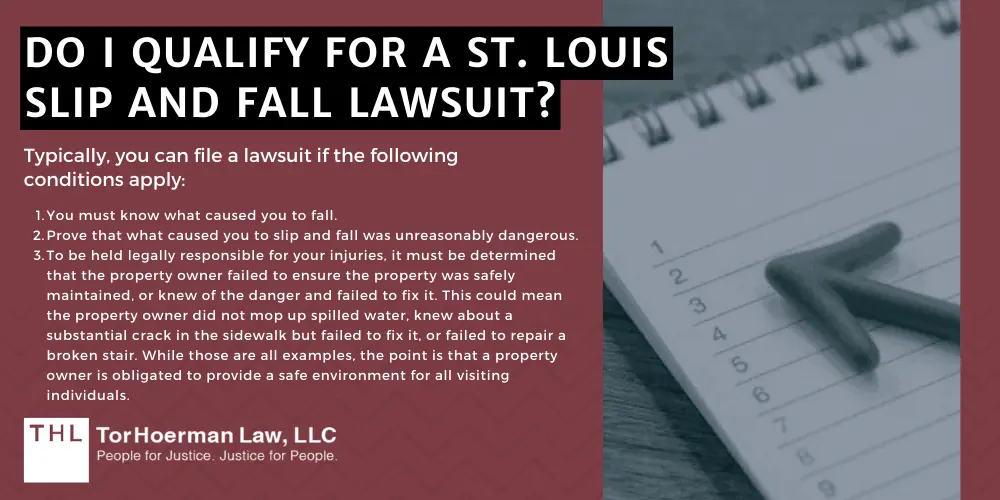 Do I Qualify for a St. Louis Slip and Fall Lawsuit?