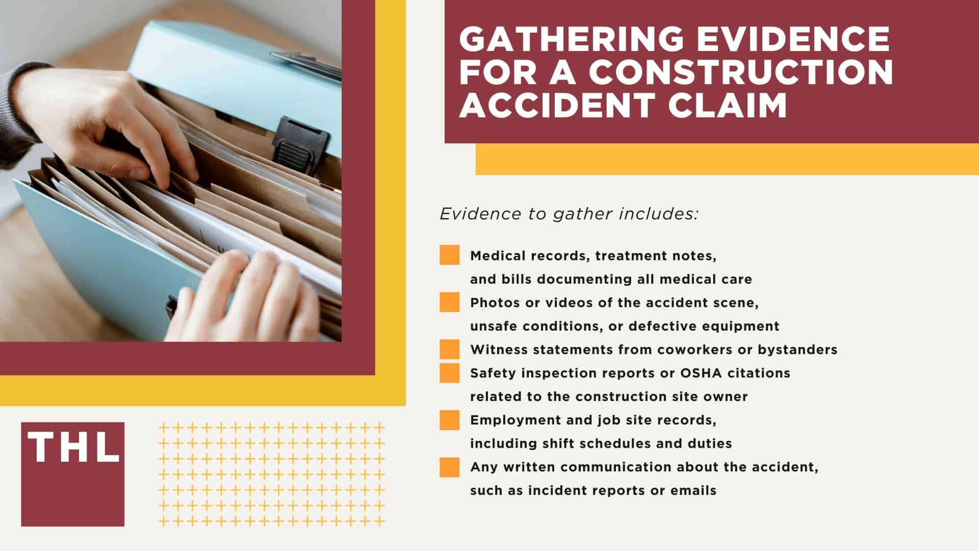 Gathering Evidence for a Construction Accident Claim