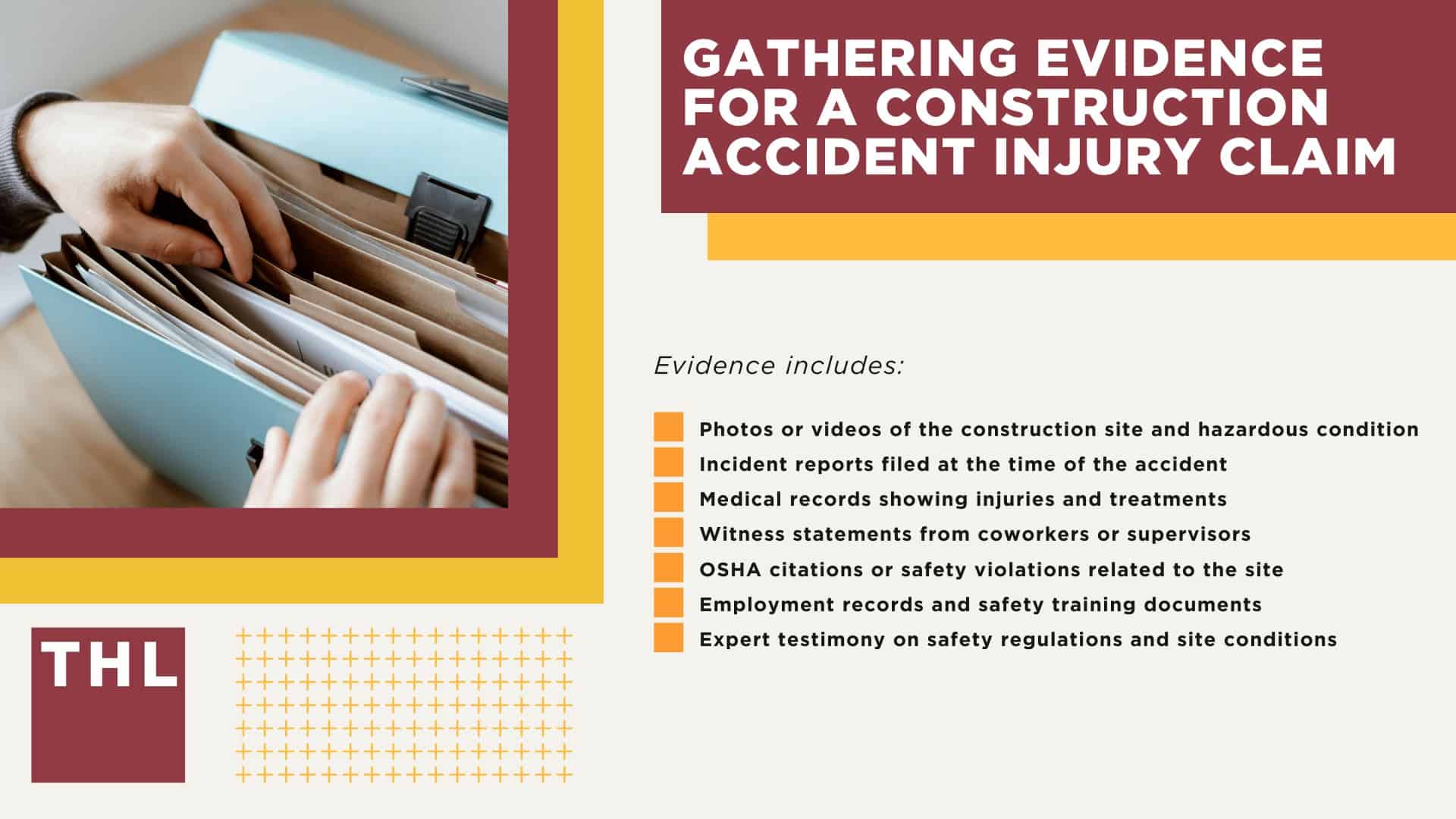 Gathering Evidence for a Construction Accident Injury Claim