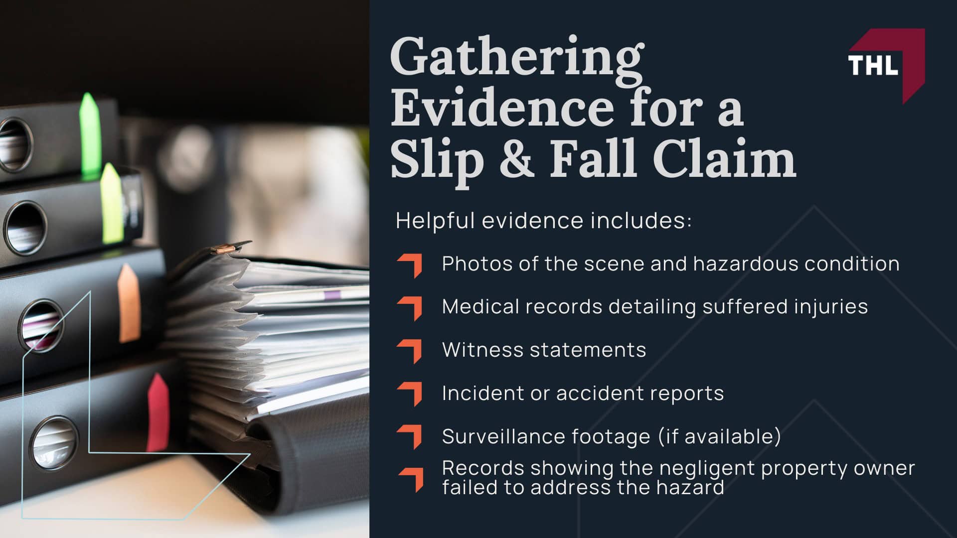 Gathering Evidence for a Slip and Fall Claim