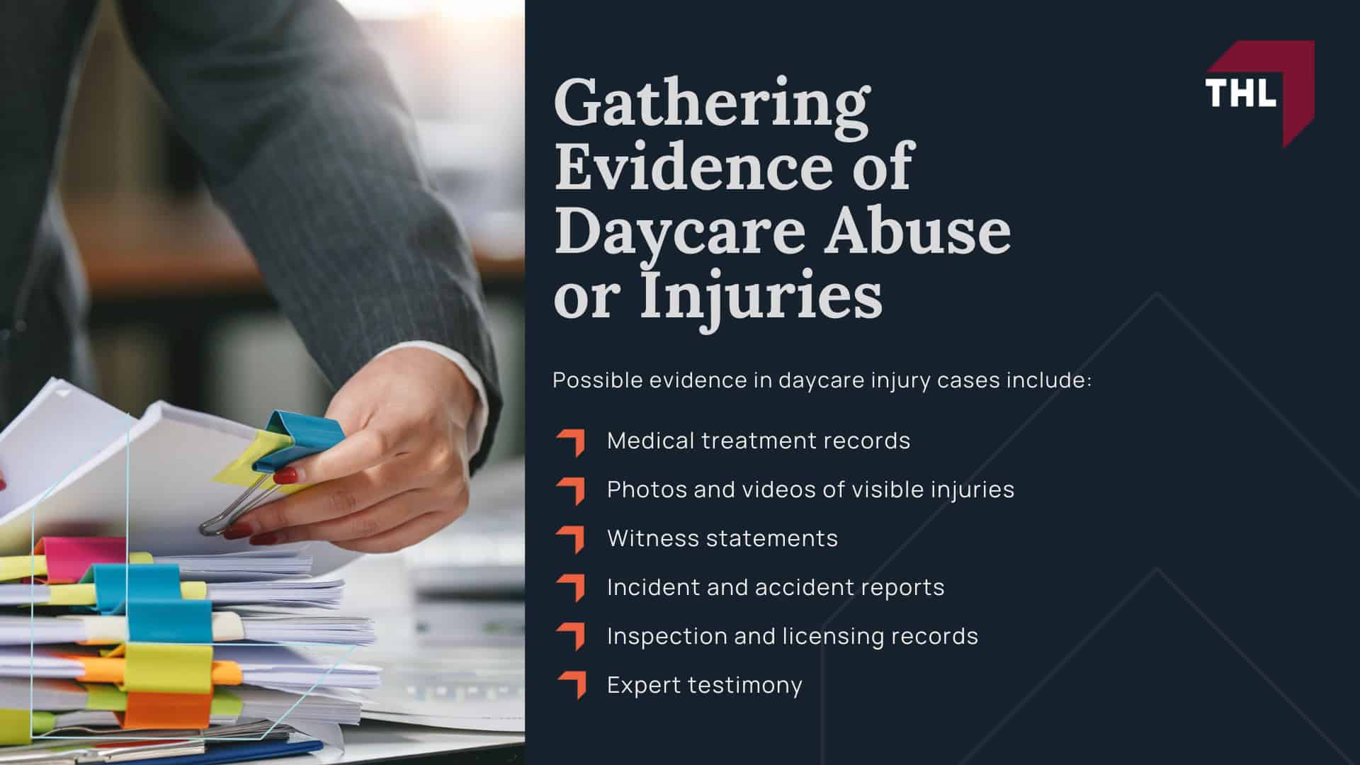 Gathering Evidence of Daycare Abuse or Injuries