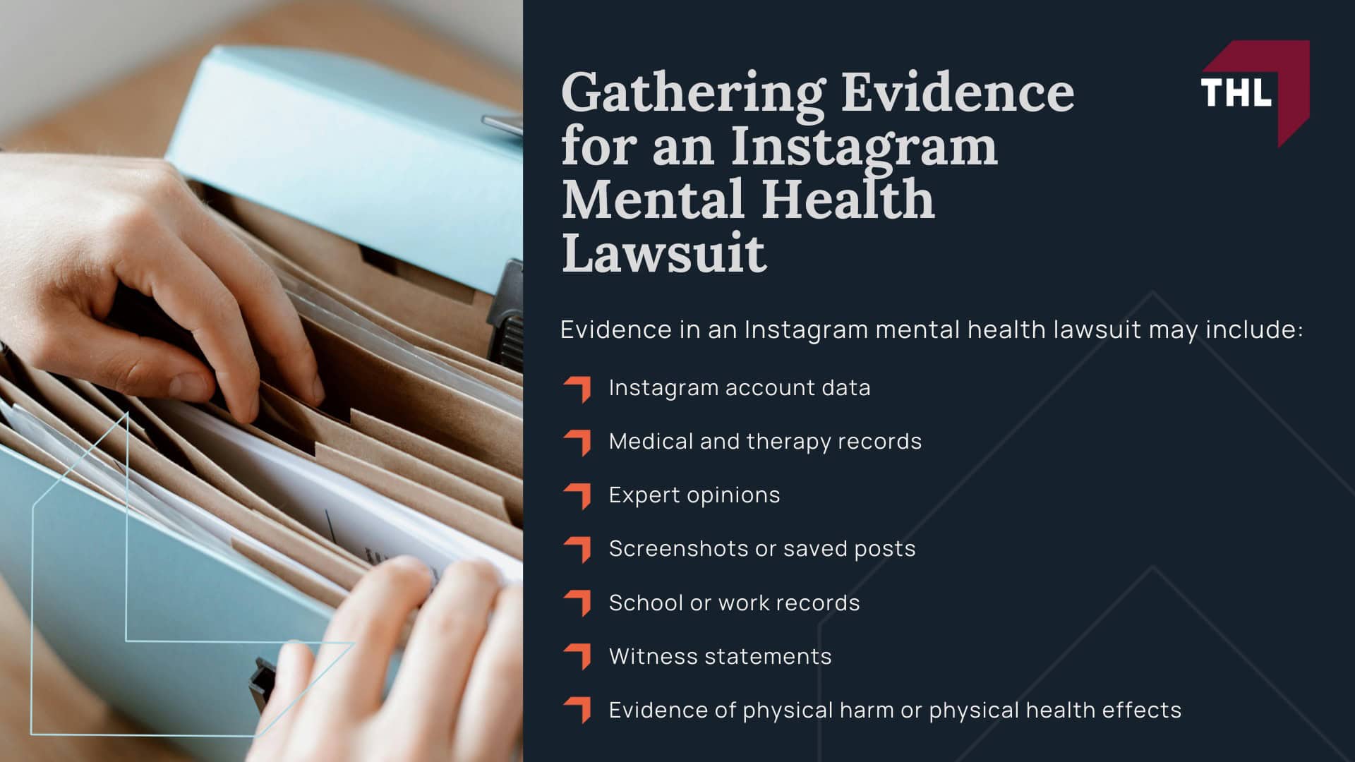 Instagram Mental Health Lawsuit - Mental Health Effects of Instagram on Young Users - torhoerman law; Instagram Mental Health Lawsuit - Mental Health Effects of Instagram on Young Users - torhoerman law (1); Instagram Mental Health Lawsuit - Social Comparison - torhoerman law; Instagram Mental Health Lawsuit - Instagram and its Glaring Issues with Sexual Exploitation - torhoerman law; Instagram Mental Health Lawsuit - Young People Use Instagram at High Rates - torhoerman law; Instagram Mental Health Lawsuit - What is the Social Media Mental Health MDL - torhoerman law; Instagram Mental Health Lawsuit - Filing a Lawsuit for Instagram Mental Health Effects How Can Meta Be Held Liable - torhoerman law; Instagram Mental Health Lawsuit - Potential Damages In an Instagram Mental Health Lawsuit - torhoerman law; Instagram Mental Health Lawsuit - Gathering Evidence for an Instagram Mental Health Lawsuit - torhoerman law