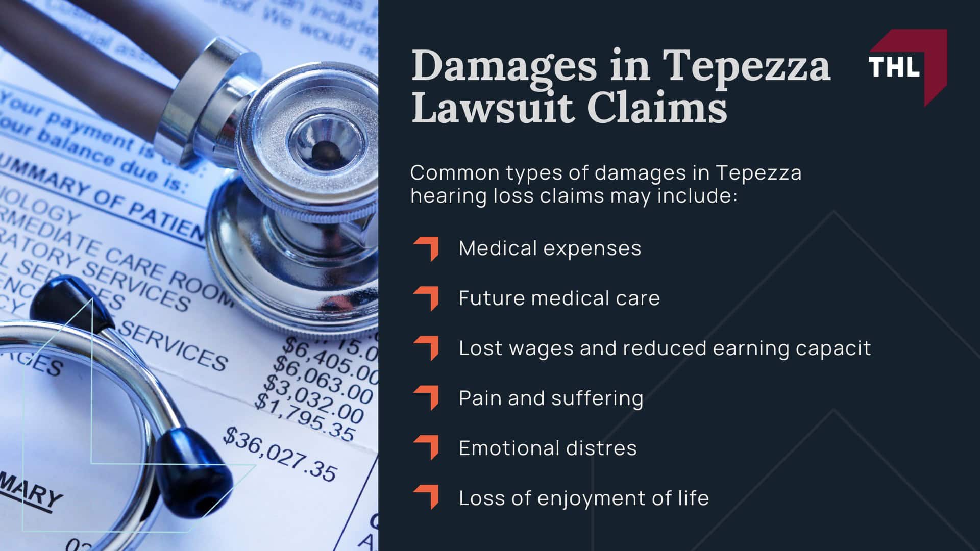 Average Tepezza Settlement Amounts Per Person - Average Tepezza Lawsuit Settlement Amounts - torhoerman law; Average Tepezza Settlement Amounts Per Person - Has There Been a Tepezza Lawsuit Settlement - torhoerman law; Average Tepezza Settlement Amounts Per Person - Factors That Influence a Potential Tepezza Settlement Amount - torhoerman law; Average Tepezza Settlement Amounts Per Person - How Lawyers Evaluate Evidence in Tepezza Hearing Loss Cases - torhoerman law; Tepezza Hearing Loss Side Effects: Some Patients Have Suffered Permanent Hearing Damage; Average Tepezza Settlement Amounts Per Person - What Hearing Problems Might Tepezza Cause - torhoerman law; Average Tepezza Settlement Amounts Per Person - Other Tepezza Side Effects - torhoerman law; Do You Qualify for the Tepezza Hearing Loss Lawsuit; Average Tepezza Settlement Amounts Per Person - Gathering Evidence for a Tepezza Hearing Loss Lawsuit - torhoerman law; Average Tepezza Settlement Amounts Per Person - Damages in Tepezza Lawsuit Claims - torhoerman law