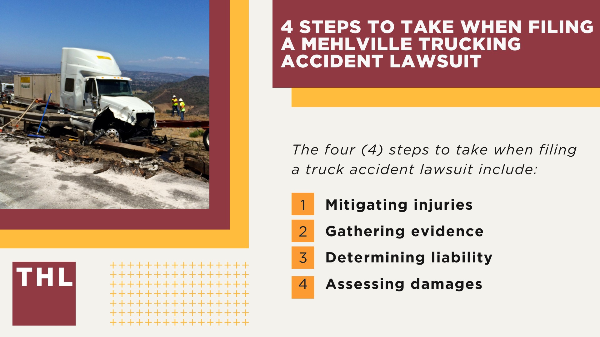 The #1 Mehlville Truck Accident Lawyer; Mehlville Truck Accident Lawyer; 6 Questions to Ask When Hiring a Mehlville Truck Accident Lawyer; Commercial Truck Accidents in Mehlville, Missouri (MO); Truck Accident Facts & Statistics; Mehlville Commercial Trucking Rules & Safety Regulations for Truck Drivers; The 8 Most Common Causes of Truck Accidents in Mehlville (MO); 4 Steps to Take When Filing a Mehlville Trucking Accident Lawsuit