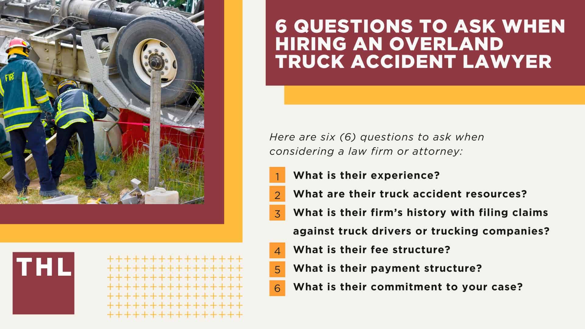 The #1 Overland Truck Accident Lawyer; Overland Truck Accident Lawyer; 6 Questions to Ask When Hiring an Overland Truck Accident Lawyer