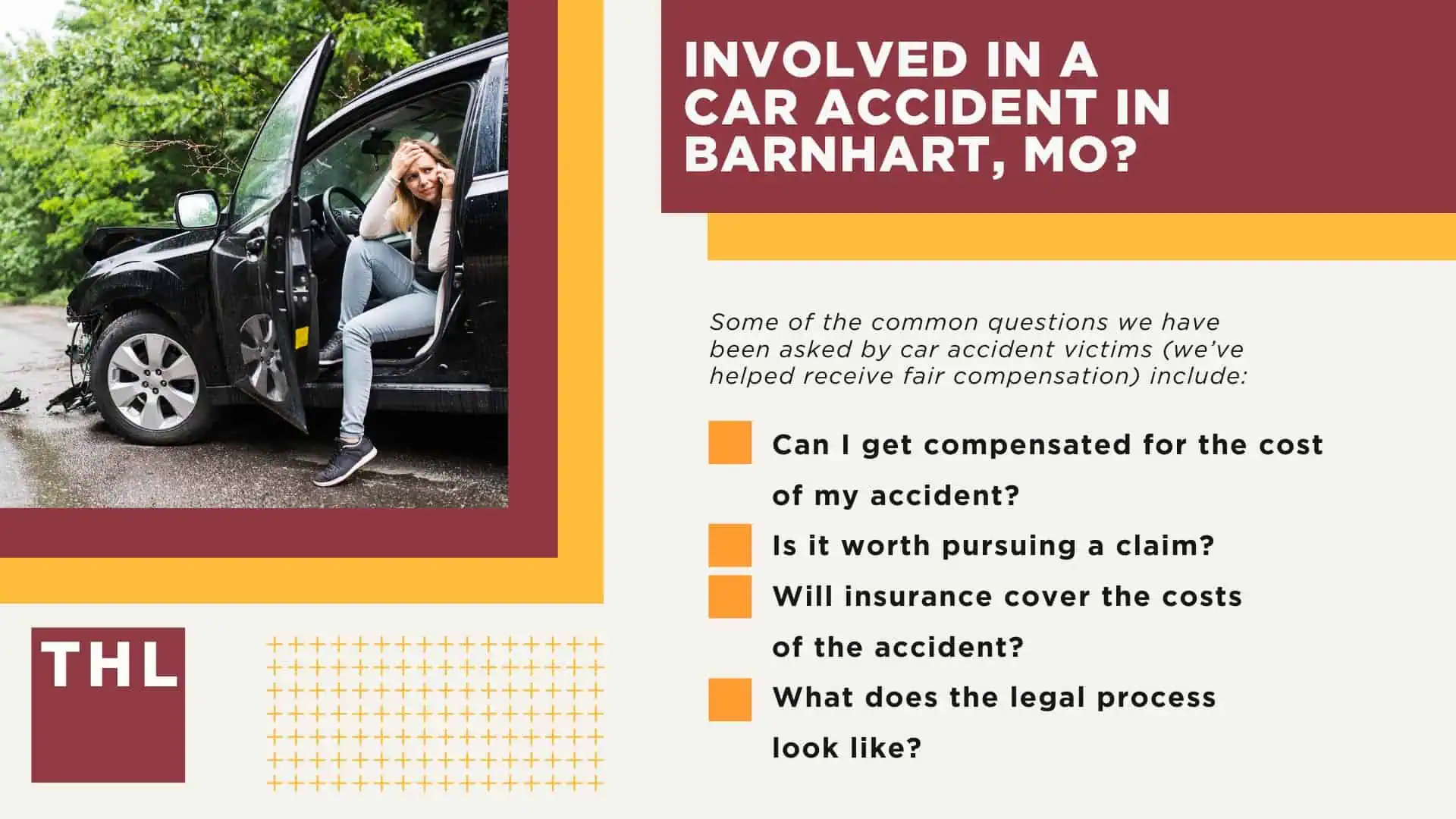 The #1 Barnhart Car Accident Lawyer; Involved in a Car Accident in Arnold, MO