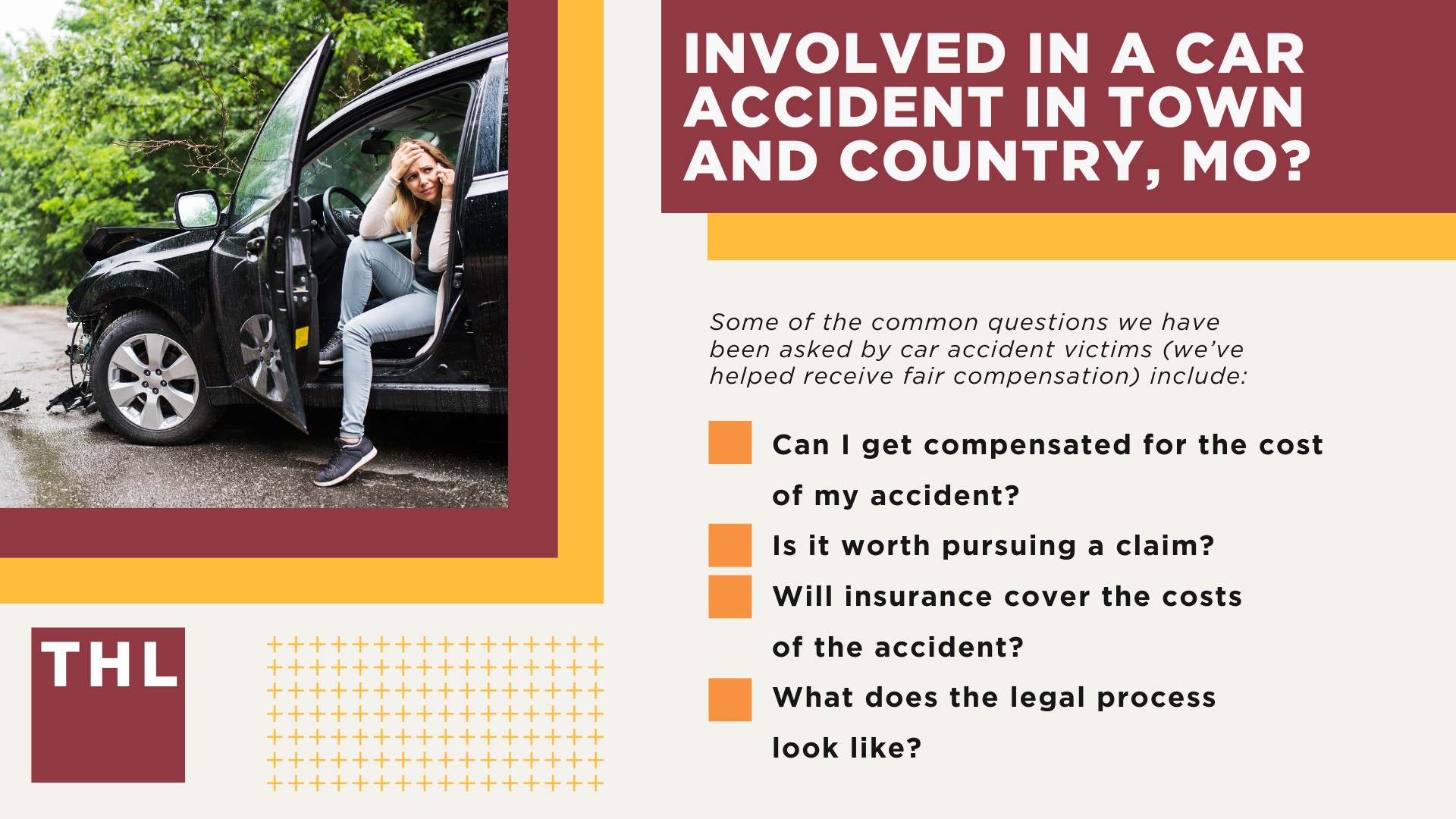 The #1 Town and Country Car Accident Lawyer; Involved in a Car Accident in Town and Country, MO