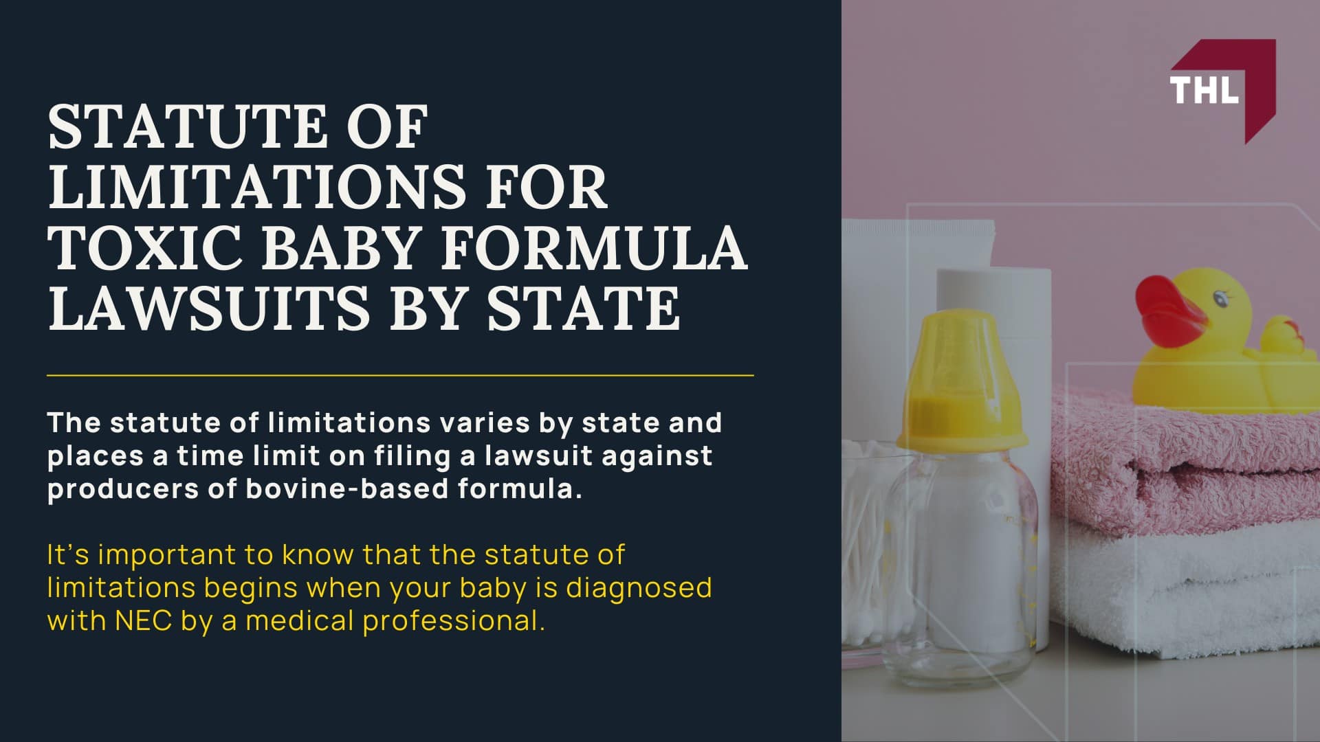 What is the Statute of Limitations for Toxic Baby Formula Lawsuits?; Statute of Limitations for Toxic Baby Formula Lawsuits by State