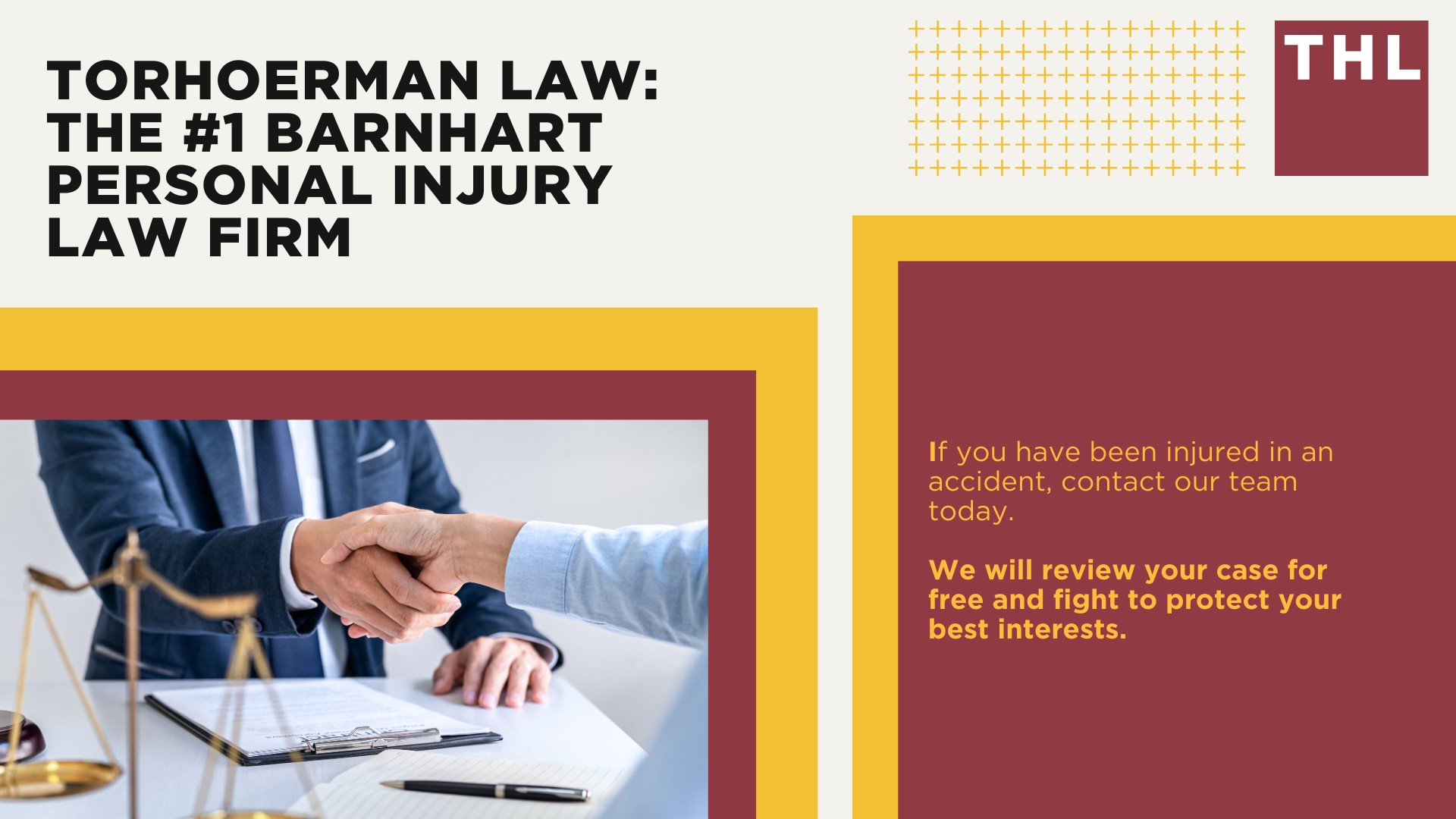 The #1 Barnhart Personal Injury Lawyer; What Are the Benefits of Hiring a Personal Injury Lawyer in Barnhart; What Are the Steps for Filing a Barnhart Personal Injury Lawsuit; What Is a Barnhart Personal Injury Lawyer’s Role; What Types of Personal Injury Cases Do You Accept; TORHOERMAN LAW The #1 Barnhart Personal Injury Law Firm