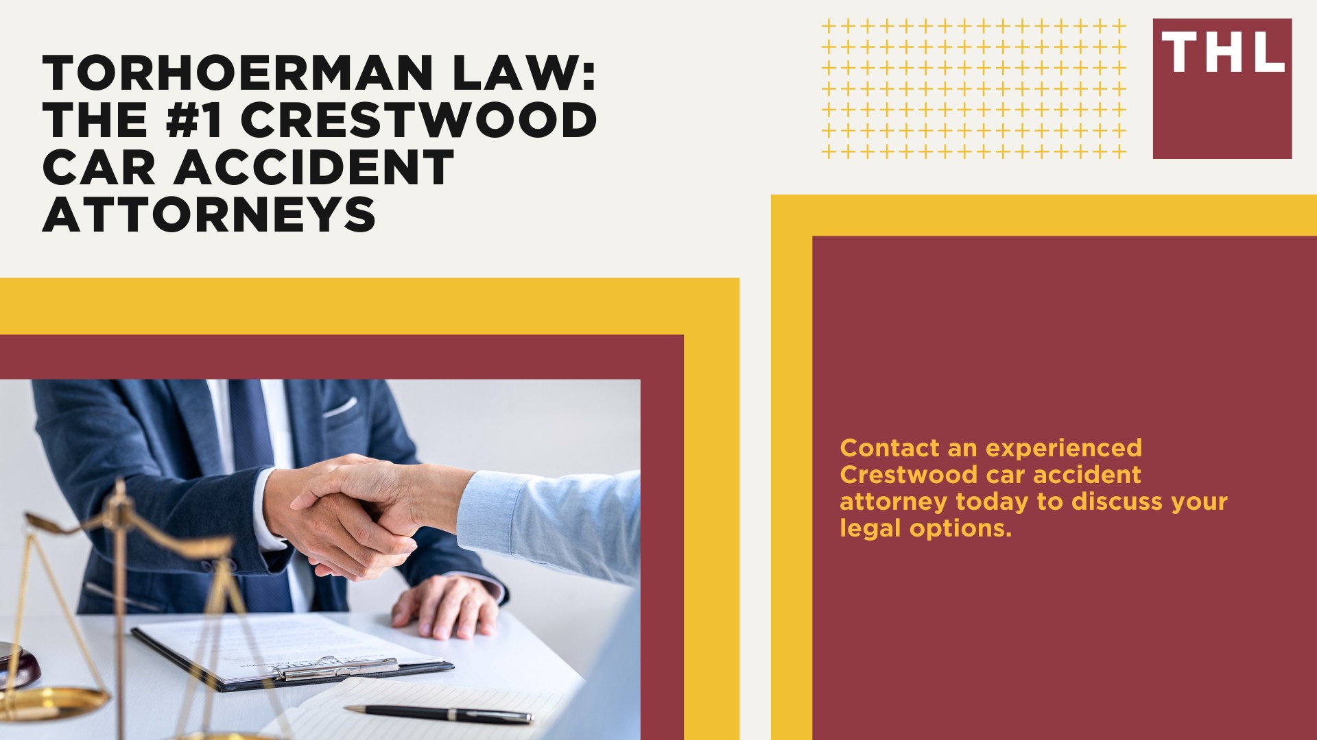 The #1 Crestwood Car Accident Lawyer; Involved in a Car Accident in Crestwood, MO; Crestwood Car Accident Statistics; What to Do After a Car Accident in Crestwood; What Are the Most Common Car Accident Injuries in Crestwood, Missouri (MO); What Are the Most Common Car Accident Injuries in Crestwood, Missouri (MO); Hiring a Crestwood Car Accident Attorney; TORHOERMAN LAW The #1 Crestwood Car Accident Attorneys