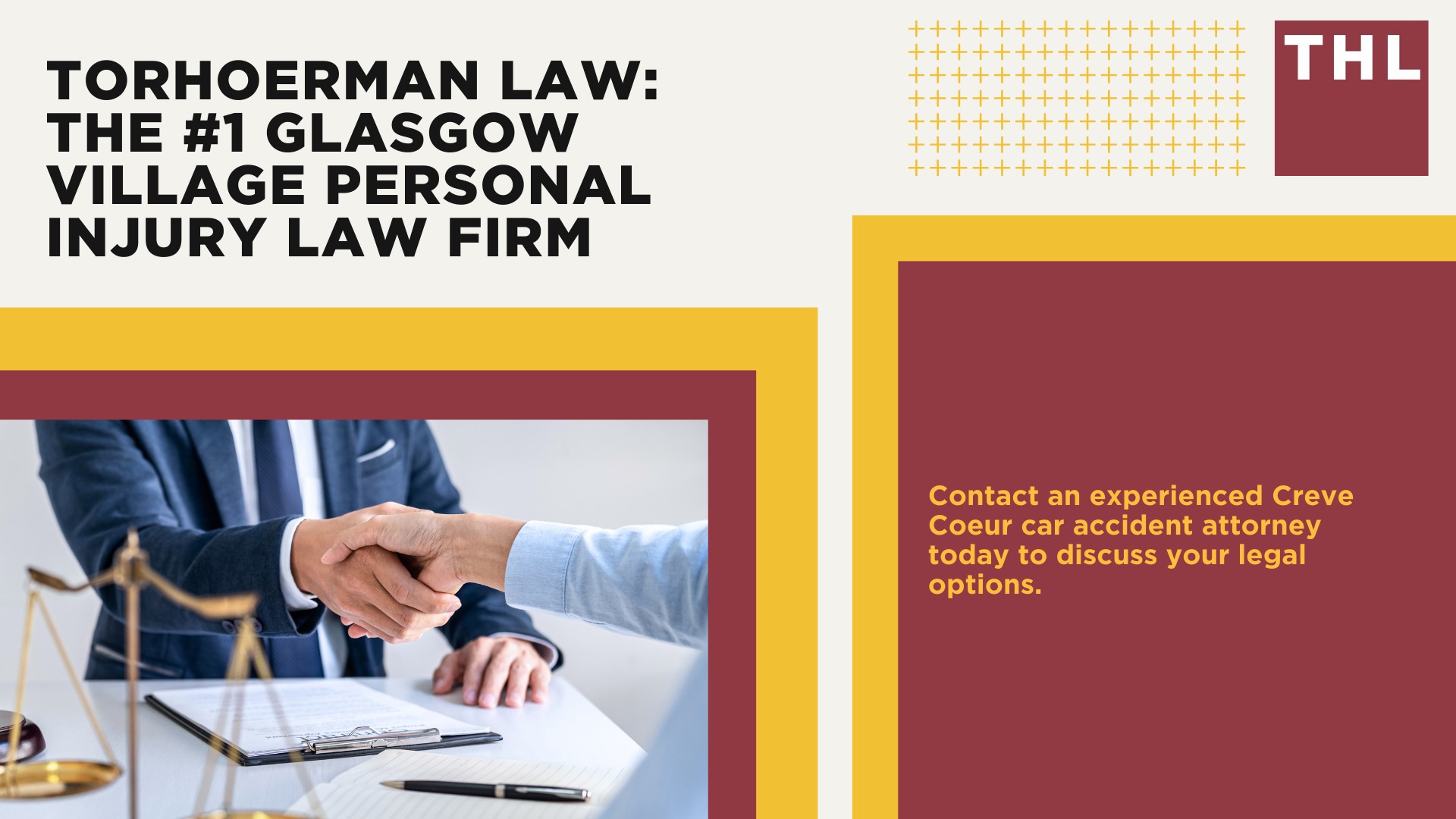 The #1 Creve Coeur Car Accident Lawyer; Involved in a Car Accident in Creve Coeur, MO; Creve Coeur Car Accident Statistics; What to Do After a Car Accident in Creve Coeur; What Are the Most Common Causes of Car Accidents in Creve Coeur, MO; What Are the Most Common Car Accident Injuries in Creve Coeur, Missouri; Hiring a Creve Coeur Car Accident Attorney; TORHOERMAN LAW The #1 Creve Coeur Car Accident Attorneys