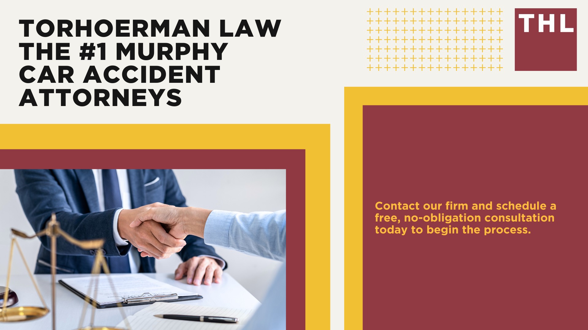 The #1 Murphy Car Accident Lawyer; Involved in a Car Accident in Murphy, MO; Murphy Car Accident Statistics; What to Do After a Car Accident in Murphy; What Are the Most Common Car Accident Injuries in Murphy, Missouri (MO); TORHOERMAN LAW The #1 Murphy Car Accident Attorneys