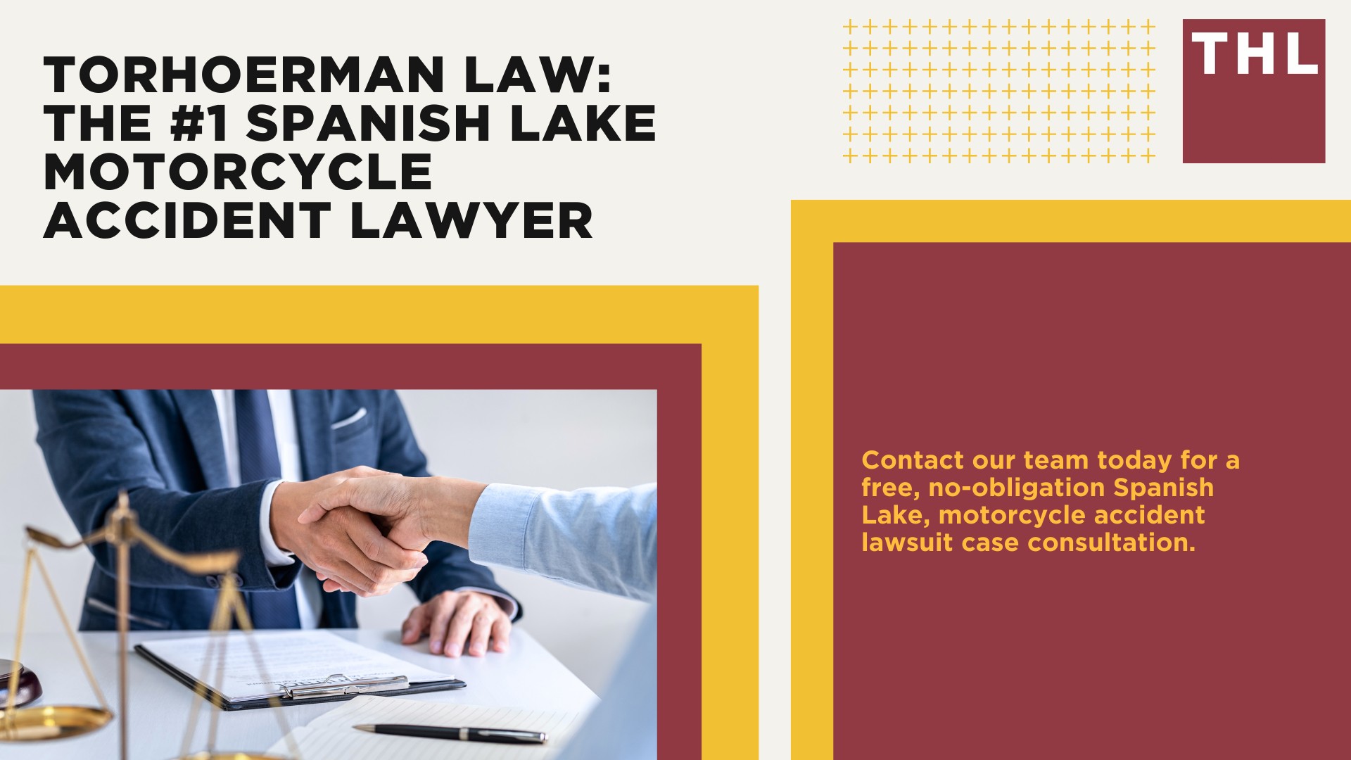 The #1 Spanish Lake Car Accident Lawyer; Involved in a Car Accident in Spanish Lake, MO; Spanish Lake Car Accident Statistics; What to Do After a Car Accident in Spanish Lake; What Are the Most Common Causes of Car Accidents in Spanish Lake, MO; What Are the Most Common Car Accident Injuries in Spanish Lake, Missouri (MO); Hiring a Spanish Lake Car Accident Attorney; TORHOERMAN LAW The #1 Spanish Lake Car Accident Attorneys; The #1 Spanish Lake Motorcycle Accident Lawyer; Spanish Lake Motorcycle Accident Statistics; Spanish Lake Motorcycle Laws; Missouri Motorcycle Helmet Laws; Common Causes of Motorcycle Accidents in Spanish Lake; What Is An At-Fault State; Common Motorcycle Injuries; Benefits Of Motorcycle Injury Lawyer; How Long Do I Have To File A Lawsuit; Determine Fault In A Motorcycle Accident; How much is my accident worth; TORHOERMAN LAW The #1 Spanish Lake Motorcycle Accident Lawyer