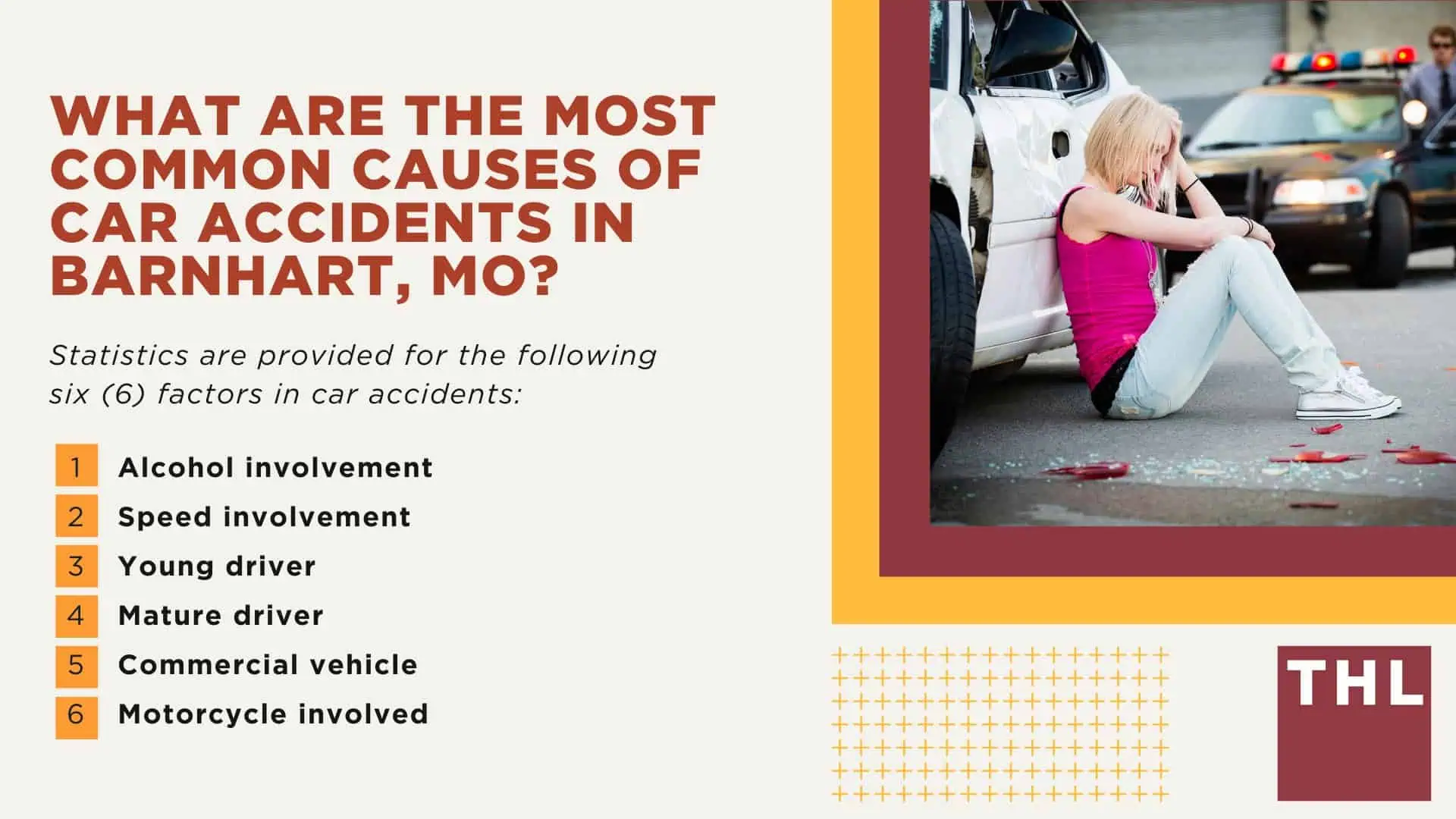 The #1 Barnhart Car Accident Lawyer; Involved in a Car Accident in Arnold, MO; Barnhart Car Accident Statistics; What Should You Do If You’re In A Car Accident In Barnhart; What Are the Most Common Causes of Car Accidents in Barnhart, MO; What Are the Most Common Causes of Car Accidents in Barnhart, MO