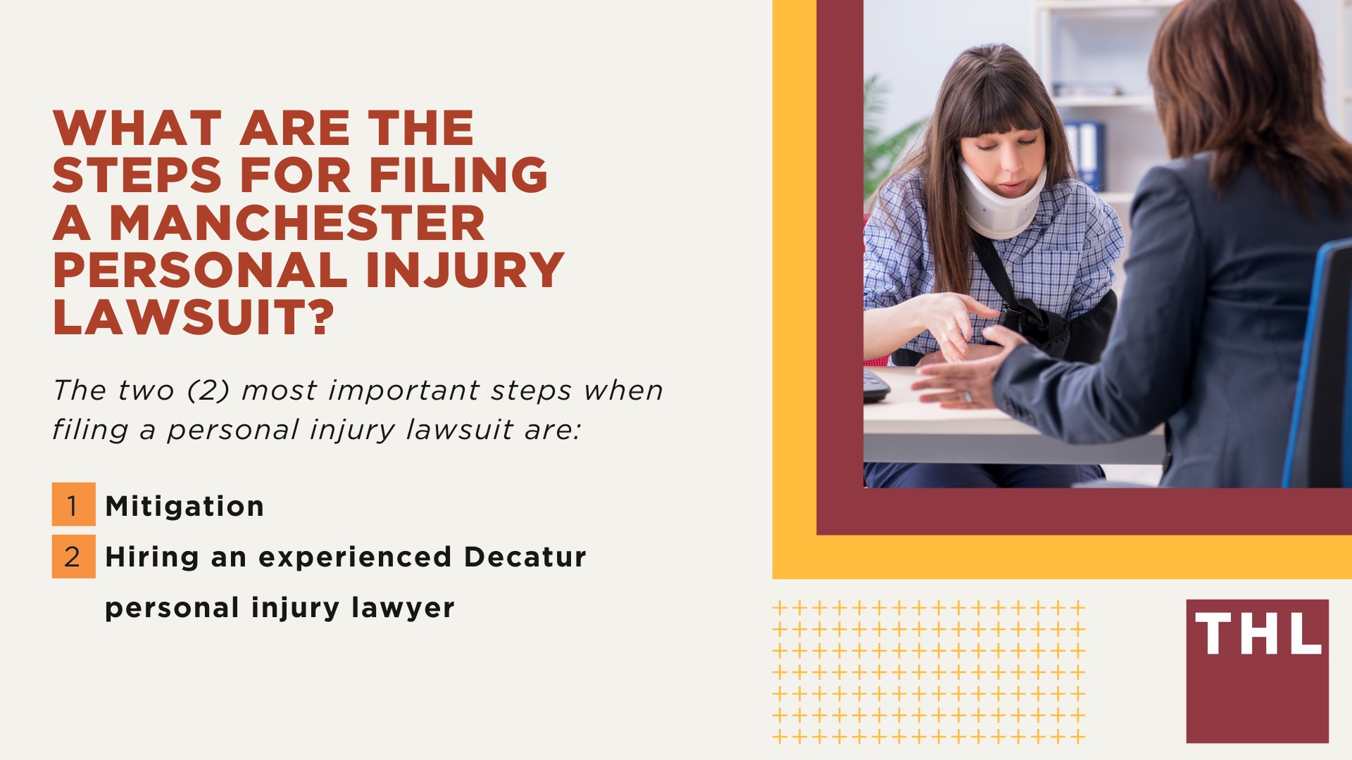 The #1 Manchester Personal Injury Lawyer; What Are the Benefits of Hiring a Personal Injury Lawyer in Manchester; What Are the Steps for Filing a Manchester Personal Injury Lawsuit; What Are the Steps for Filing a Manchester Personal Injury Lawsuit