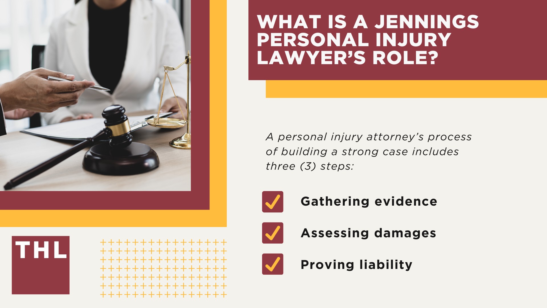 The #1 Jennings Personal Injury Lawyer; What Are the Benefits of Hiring a Personal Injury Lawyer in Jennings; What Are the Steps for Filing a Jennings Personal Injury Lawsuit; What Is a Jennings Personal Injury Lawyer’s Role