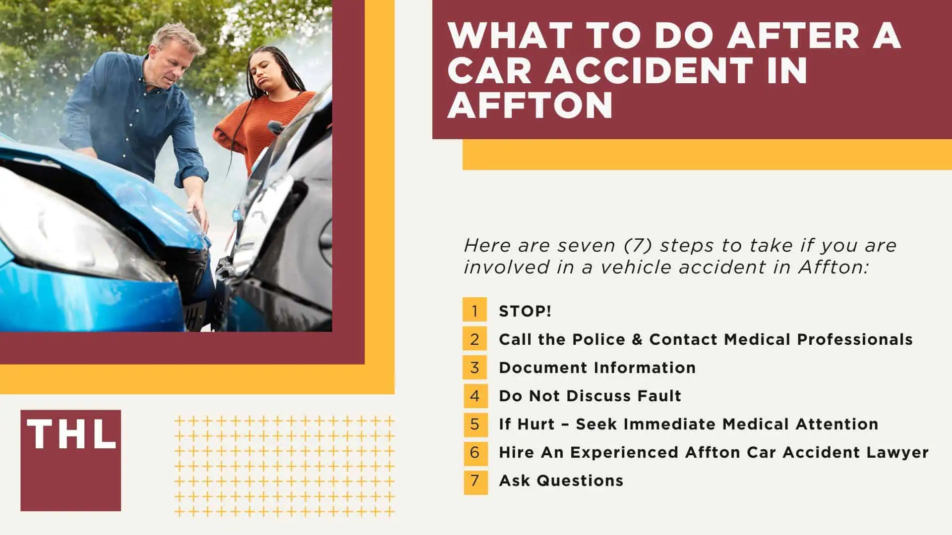 The #1 Affton Car Accident Lawyer; Involved in a car accident in affton; Accident Types and Contributing Factors; What to Do After a Car Accident in Affton