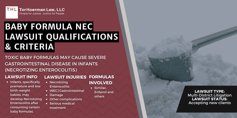 What are the Baby Formula NEC Lawsuit Qualifications & Criteria?