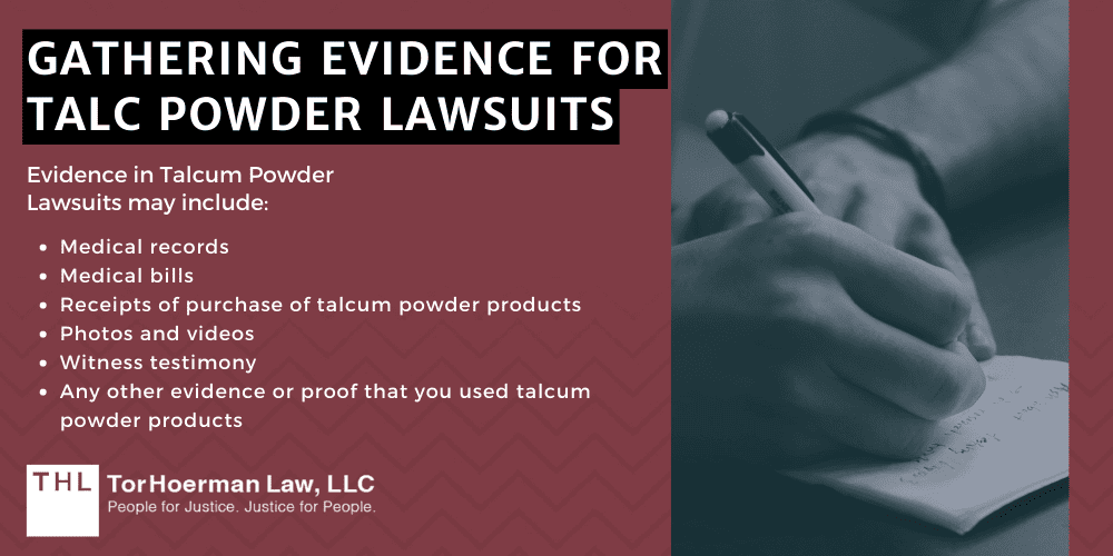 Gathering Evidence for Talcum Powder Lawsuits