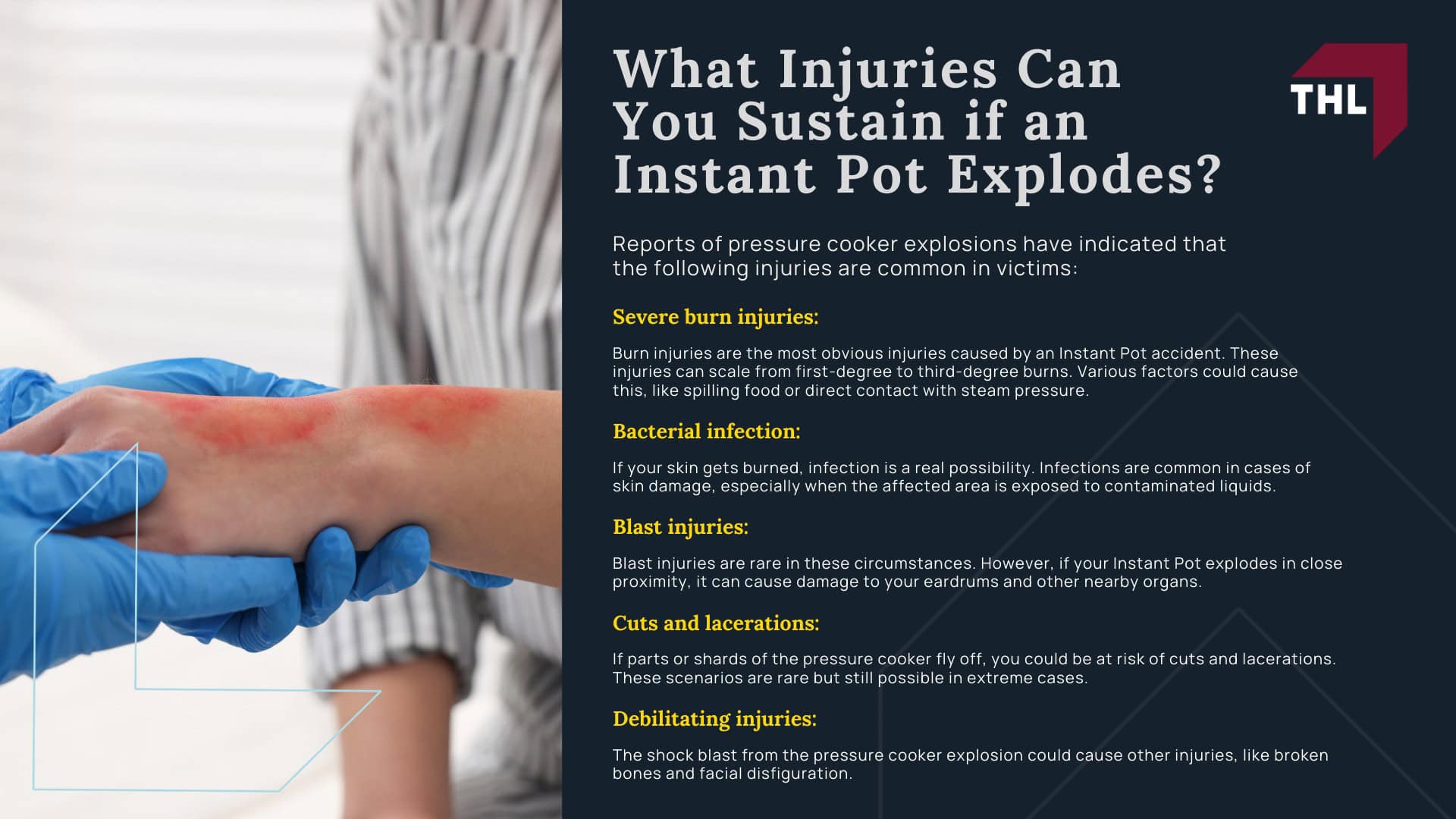 Instant Pot Explosions Can an Instant Pot Explode - Notable Pressure Cooker and Instant Pot RecallsInstant Pot Explosions Can an Instant Pot Explode -; Instant Pot Explosions Can an Instant Pot Explode - What Injuries Can You Sustain if an Instant Pot ExplodesInstant Pot Explosions Can an Instant Pot Explode -
