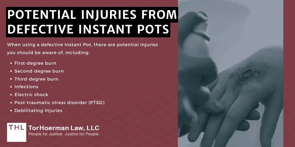 Potential Injuries From Defective Instant Pots