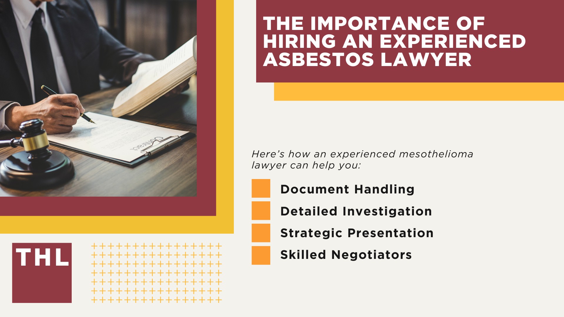 Asbestos Exposure and Lung Cancer; Different Types of Lung Cancer Caused by Asbestos; Populations at High Risk of Developing Asbestos-Related Lung Cancer; Regulatory Changes With Asbestos Use; The Science Behind Lung Cancer and Asbestos; Legal Recourse for Workers With Asbestos-Related Lung Cancer; The Importance of Hiring an Experienced Asbestos Lawyer