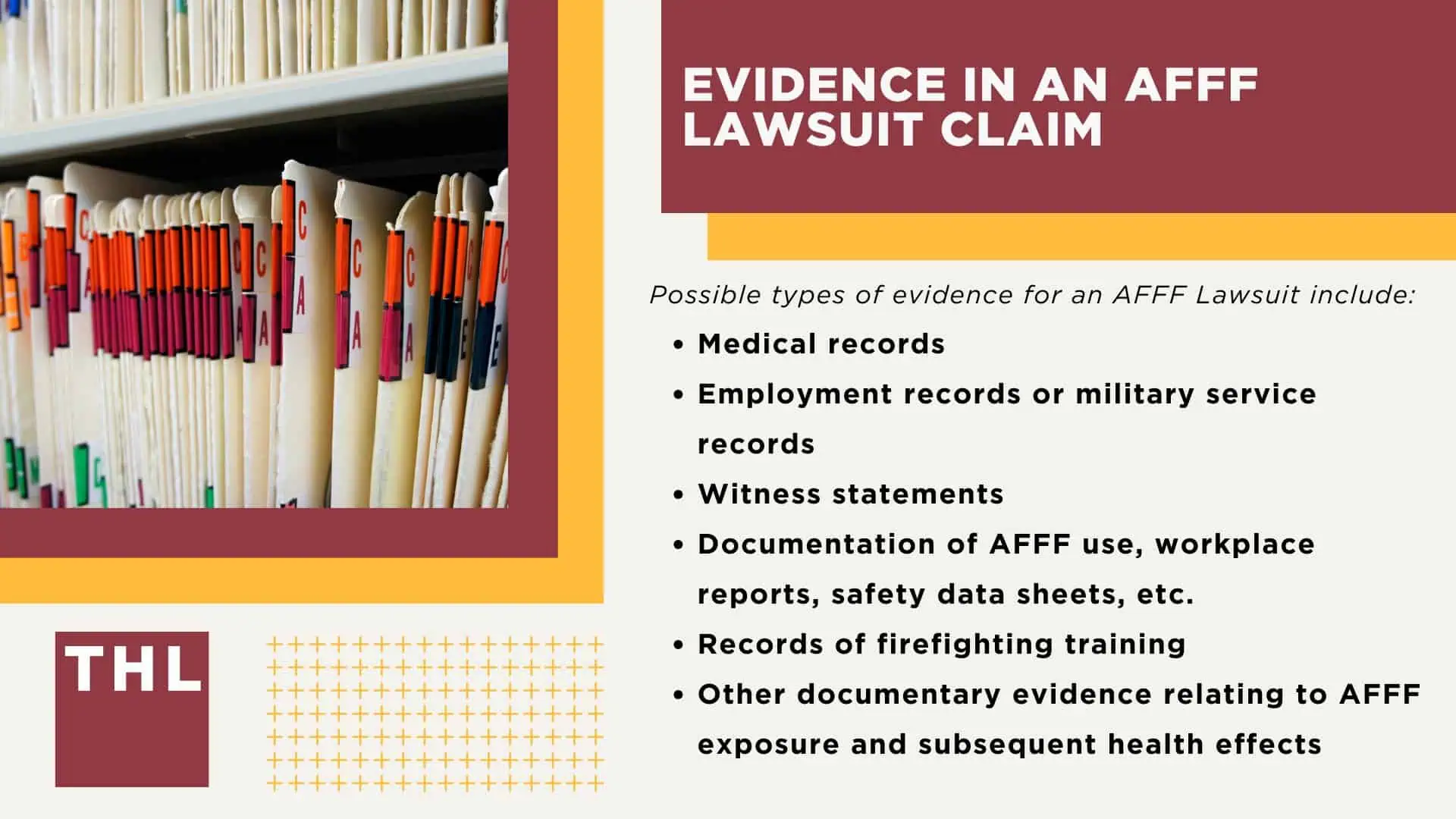 AFFF Lawsuit Evidence, Evidence in a Firefighting Foam Lawsuit