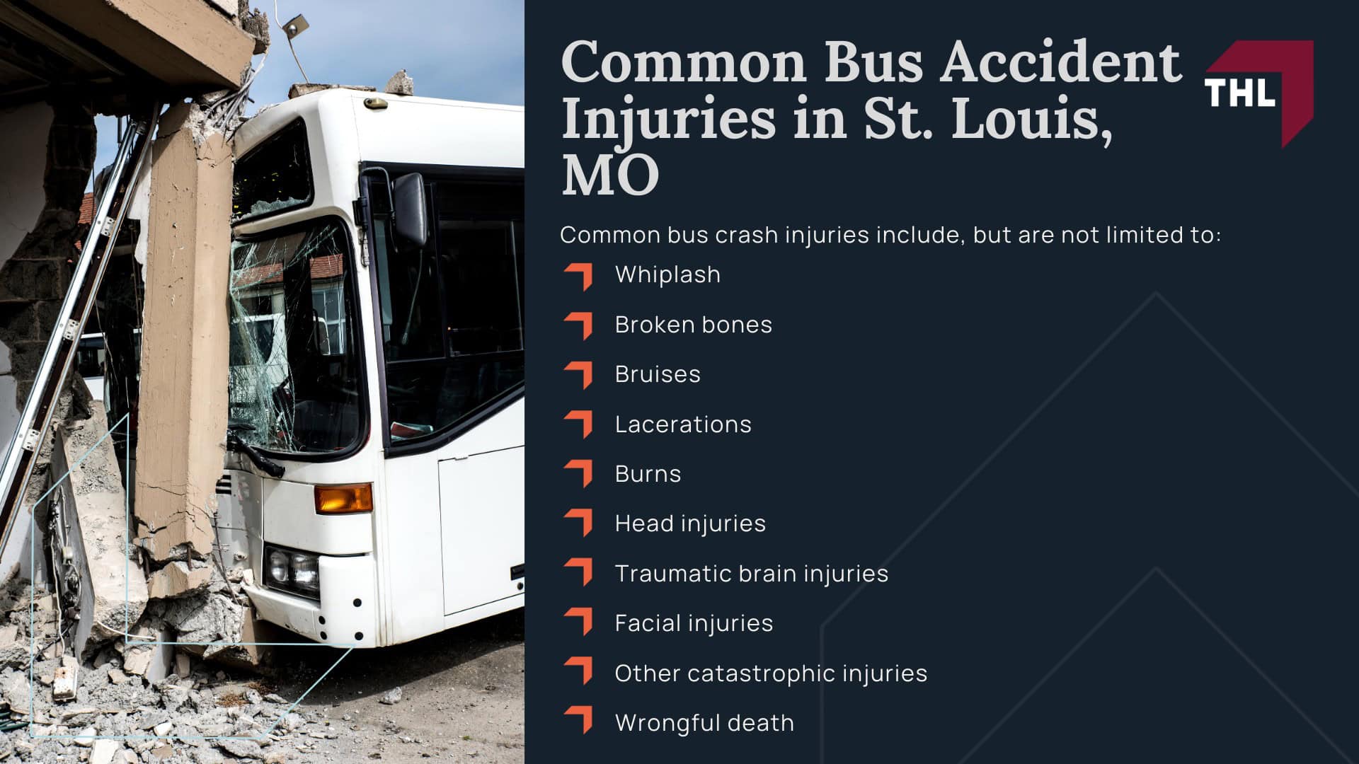 Common Bus Accident Injuries in St. Louis, MO