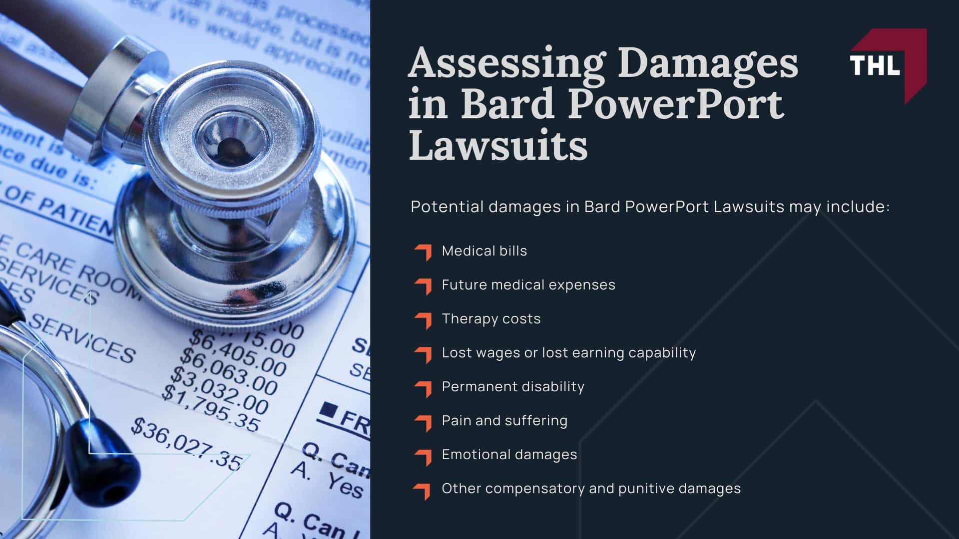 Bard Power Port Lawsuit Settlement Amounts - Projected Bard PowerPort Lawsuit Settlement Amounts - torhoerman law; Bard Power Port Lawsuit Settlement Amounts - Tier 2 Major Complications with Lasting Health Impact ($75,000 – $200,000) - torhoerman law; Bard Power Port Lawsuit Settlement Amounts - Tier 3 Moderate Injuries and Short-Term Complications ($10,000 – $75,000) - torhoerman law; Bard Power Port Lawsuit Settlement Amounts - Bard Port Catheter Lawsuit Overview - torhoerman law; Bard Power Port Lawsuit Settlement Amounts - Bard PowerPort Lawsuit Allegations - torhoerman law; Bard Power Port Lawsuit Settlement Amounts - What Injuries are Linked to Defective PowerPort Devices - torhoerman law; Bard Power Port Lawsuit Settlement Amounts - Do You Qualify for a Bard PowerPort Claim - torhoerman law; Bard Power Port Lawsuit Settlement Amounts - Gathering Evidence for Bard PowerPort Lawsuits - torhoerman law; Bard Power Port Lawsuit Settlement Amounts - Assessing Damages in Bard PowerPort Lawsuits - torhoerman law