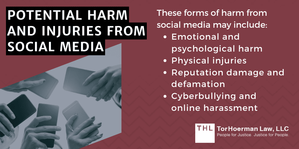 Potential Harm And Injuries From Social Media