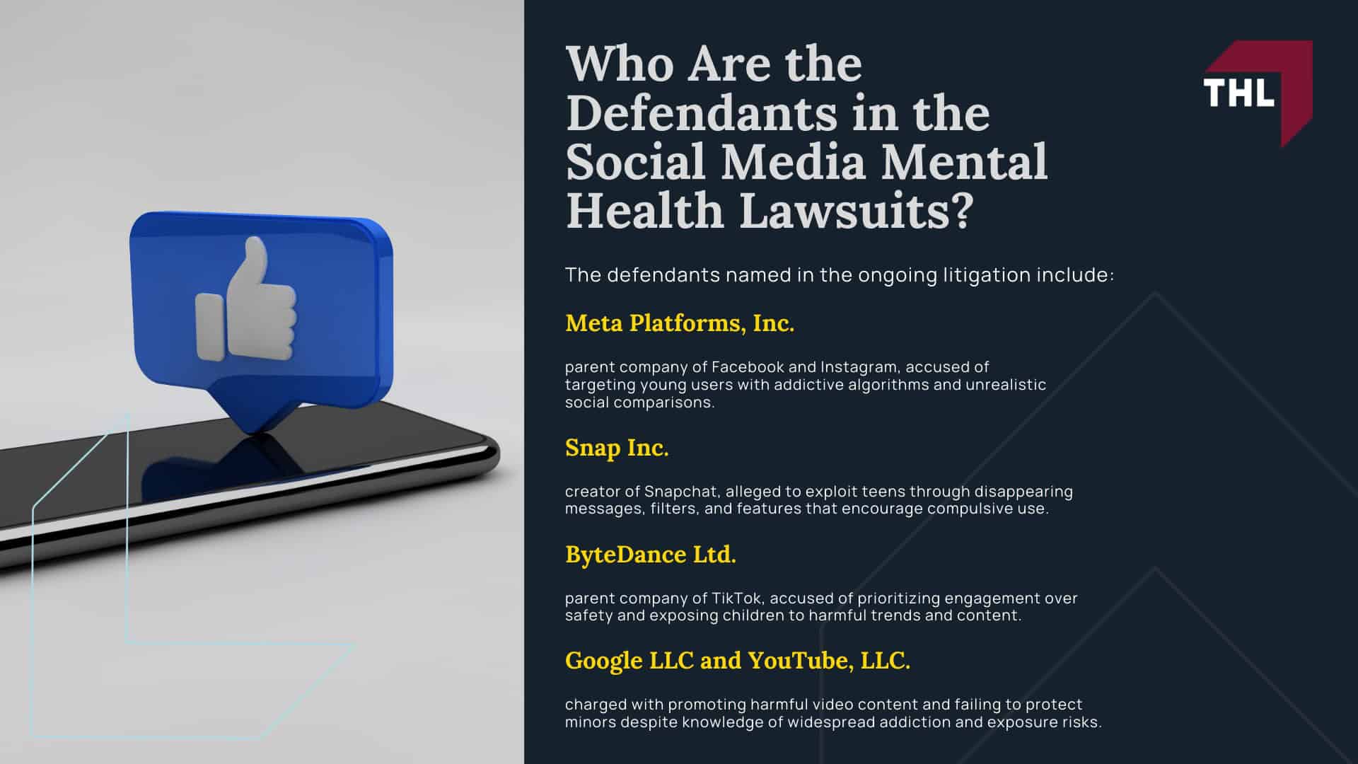 Snapchat Lawsuit - What is the Social Media Addiction Lawsuit_ - torhoerman law; Snapchat Lawsuit - The Mental Health Effects of Snapchat - torhoerman law; Snapchat Lawsuit - Who Are the Defendants in the Social Media Mental Health Lawsuits_ - torhoerman law