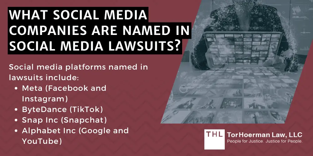 What Social Media Companies Are Named In Social Media Lawsuits