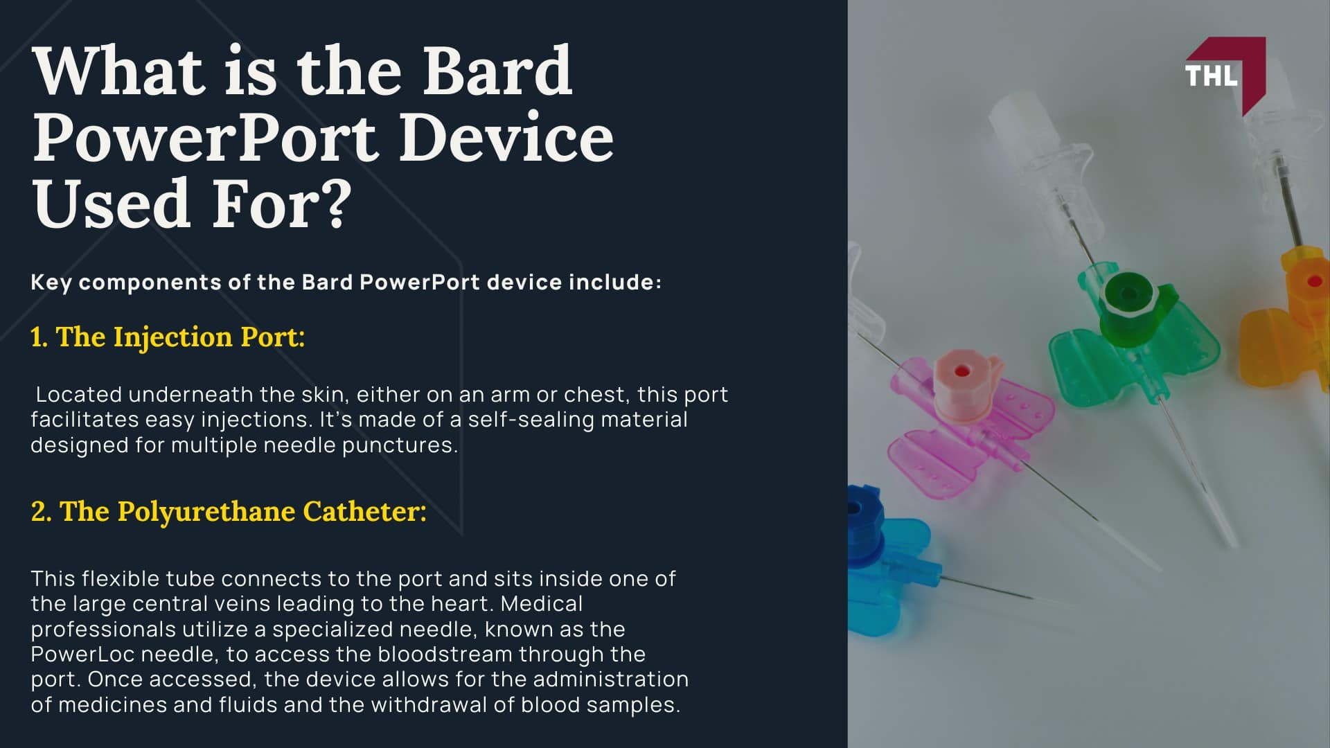 Bard Port Catheter Lawsuit - Bard PowerPort Lawsuit Overview - torhoerman law; Bard Port Catheter Lawsuit - What is the Bard PowerPort Device Used For_ - torhoerman law