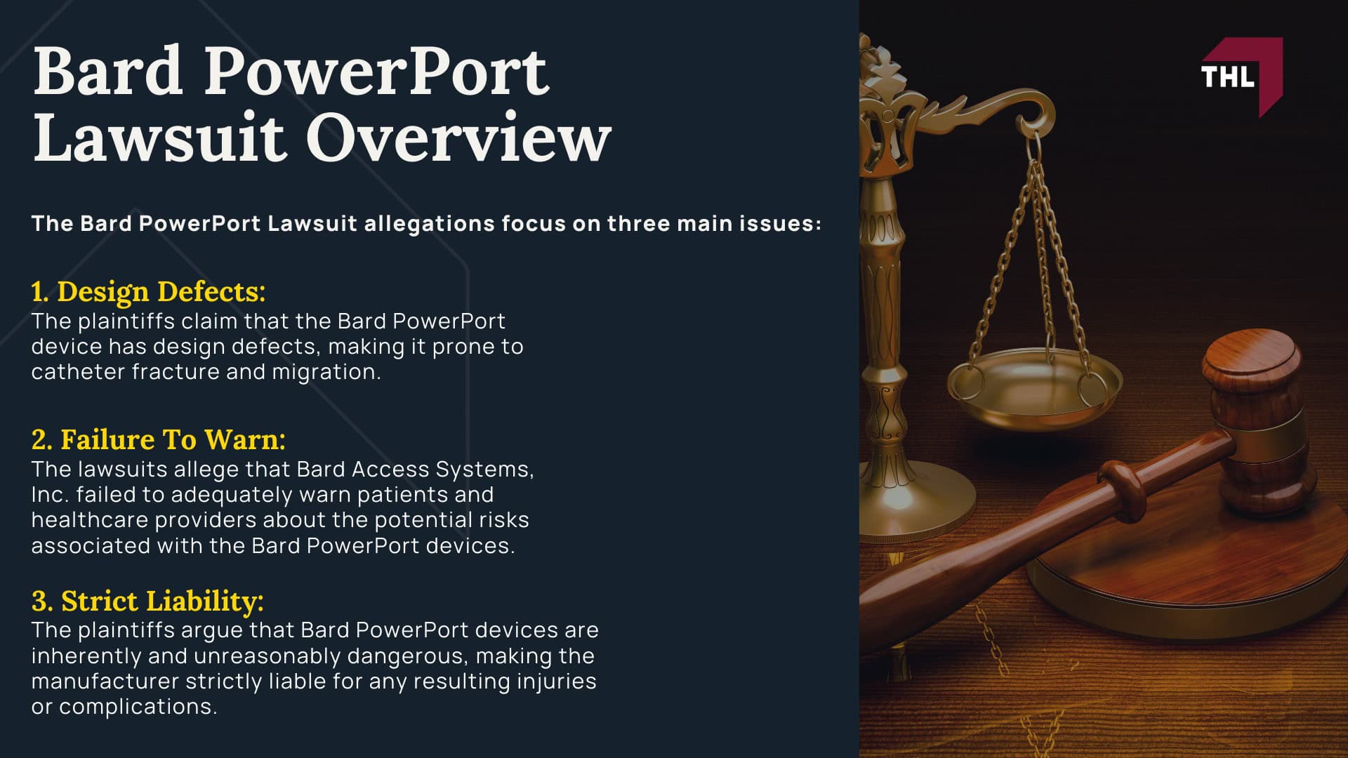 What Injuries Are Linked to the Bard Implantable Port Device?; What Is the Bard PowerPort Implantable Port Device?; FAQ What Injuries Are Linked to the Bard PowerPort Implantable Port Device - Who Uses the Bard PowerPort - torhoerman law; Past Issues and Reported Complications of Bard Port Catheter Devices; Bard PowerPort Lawsuit Overview