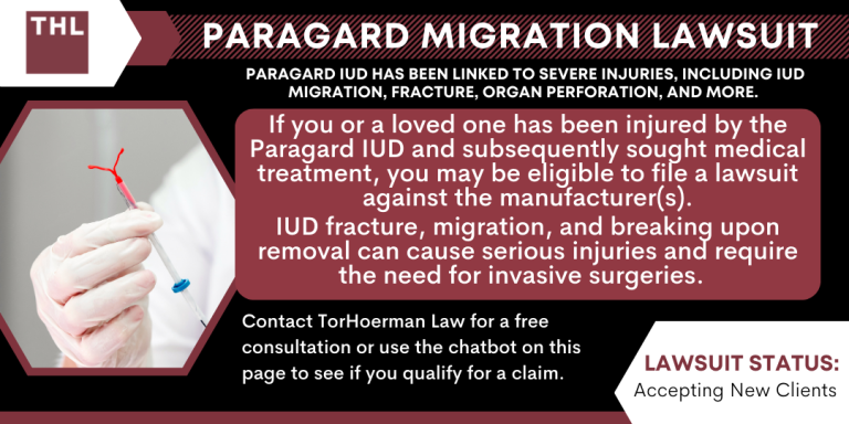 Paragard Migration Injury Lawsuit; Paragard Lawsuit; Paragard IUD Lawsuit; Paragard Lawsuits; Paragard IUD Lawsuits; Paragard Injuries; Paragard Side Effects; Paragard Removal Complications