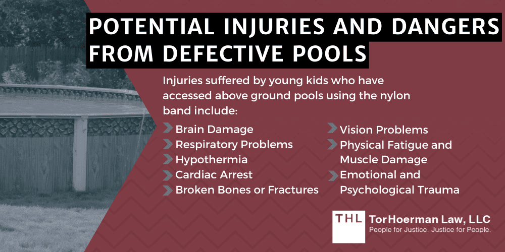 Lawsuits for Above Ground Pool Accidents; Above Ground Pool Accident Lawsuits; Above Ground Pool Lawsuit; Above Ground Pool Dangers; Above Ground Pool Safety Risks; Above Ground Pool Drowning Risks; Lawsuits For Above Ground Pool Accidents; What Above Ground Pools Are Made With Support Bands; The Danger of Above Ground Pool Support Bands; CPSC Statistics On Drowning Incidents In Pools And Spas; Potential Injuries And Dangers From Defective Pools