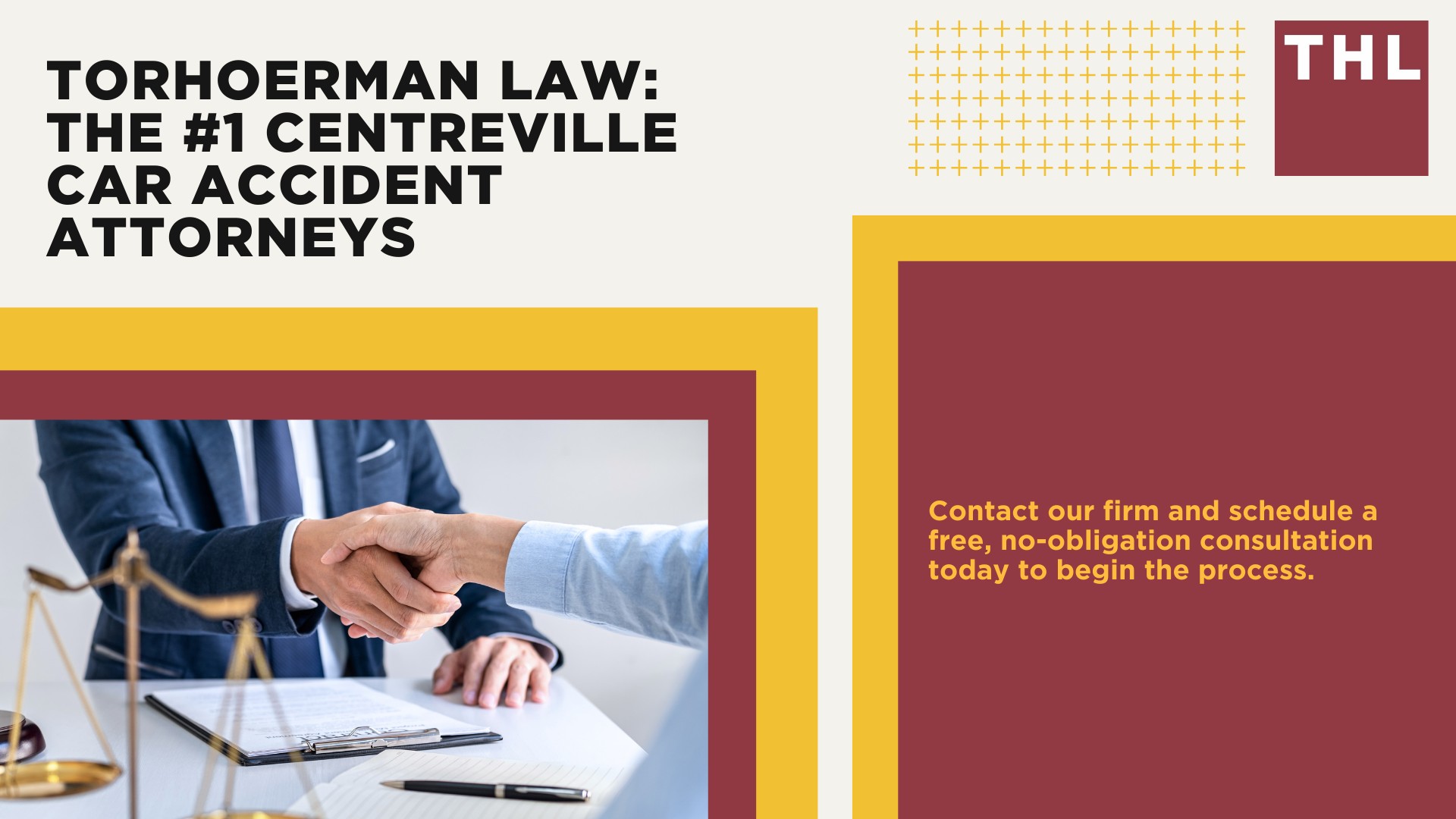 The #1 Centerville Car Accident Lawyer; Involved in a car Accident in Centerville; Centerville Car Accident Statistics;  What to Do After a Car Accident in Centerville; What Are the Most Common Causes of Car Accidents in Centerville; What Are the Most Common Car Accident Injuries in Centerville; Hiring a Centerville Car Accident Attorney; TORHOERMAN LAW The #1 Centerville Car Accident Attorneys