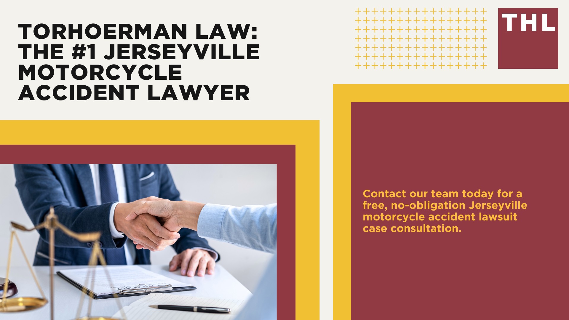 The #1 Jerseyville Motorcycle Accident Lawyer; Jerseyville Motorcycle Accident Statistics; Jerseyville Motorcycle Laws; Missouri Motorcycle Helmet Laws; Common Causes of Motorcycle Accidents in Jerseyville, Illinois; What Is An At-Fault State; Common Motorcycle Injuries; Benefits Of Motorcycle Injury Lawyer; How Long Do I Have To File A Lawsuit; Determine Fault In A Motorcycle Accident; How much is my accident worth; TORHOERMAN LAW The #1 Jerseyville Motorcycle Accident Lawyer