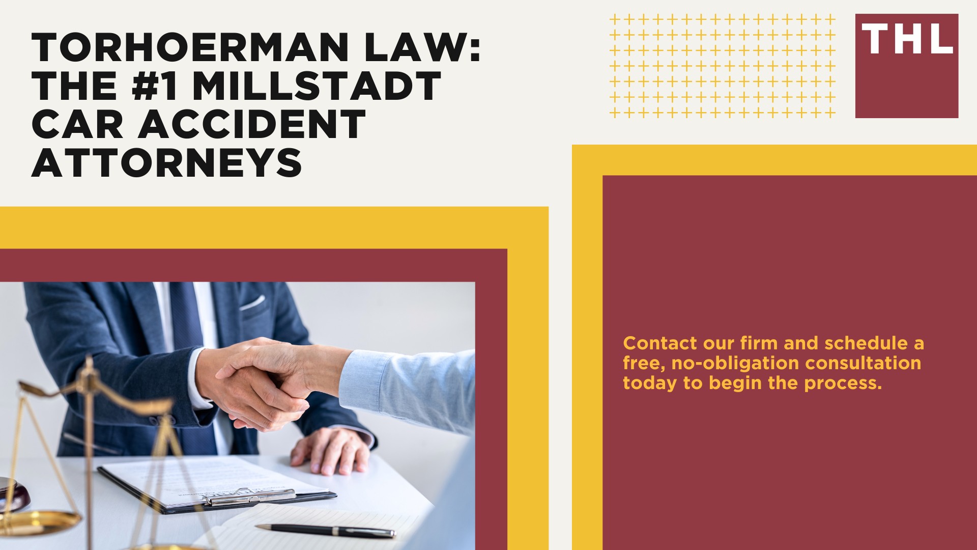 The #1 Millstadt Car Accident Lawyer; Involved in a Car Accident in Millstadt, IL; Millstadt Car Accident Statistics; What to Do After a Car Accident in Millstadt; What Are the Most Common Car Accident Injuries in Millstadt, Illinois (IL); What Are the Most Common Causes of Car Accidents in Millstadt, IL; Hiring a Millstadt Car Accident Attorney; TORHOERMAN LAW The #1 Millstadt Car Accident Attorneys