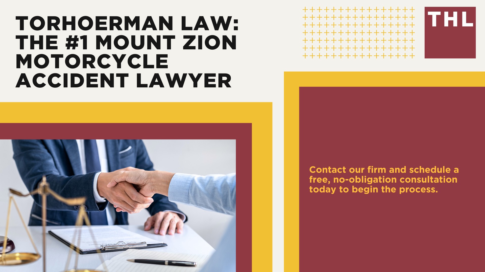 The #1 Mount Zion Motorcycle Accident Lawyer; Mount Zion Motorcycle Accident Statistics; Mount Zion Motorcycle Laws; Missouri Motorcycle Helmet Laws; Common Causes of Motorcycle Accidents in Mount Zion, Illinois; What Is An At-Fault State; Common Motorcycle Injuries; Benefits Of Motorcycle Injury Lawyer; How Long Do I Have To File A Lawsuit; Determine Fault In A Motorcycle Accident; How much is my accident worth; TORHOERMAN LAW The #1 Mount Zion Motorcycle Accident Lawyer